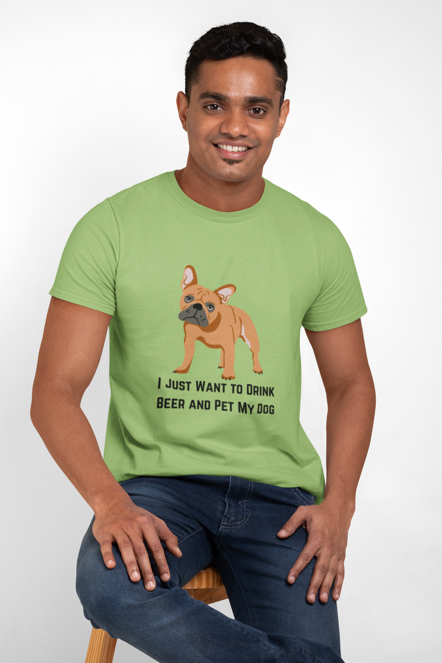 Dog Lover Tee: I Just Want to Drink Beer and Pet My Dog, Unisex Cotton T-Shirt, Gift for Dog Owners, Pet Lovers Apparel, Casual Wear, [...]