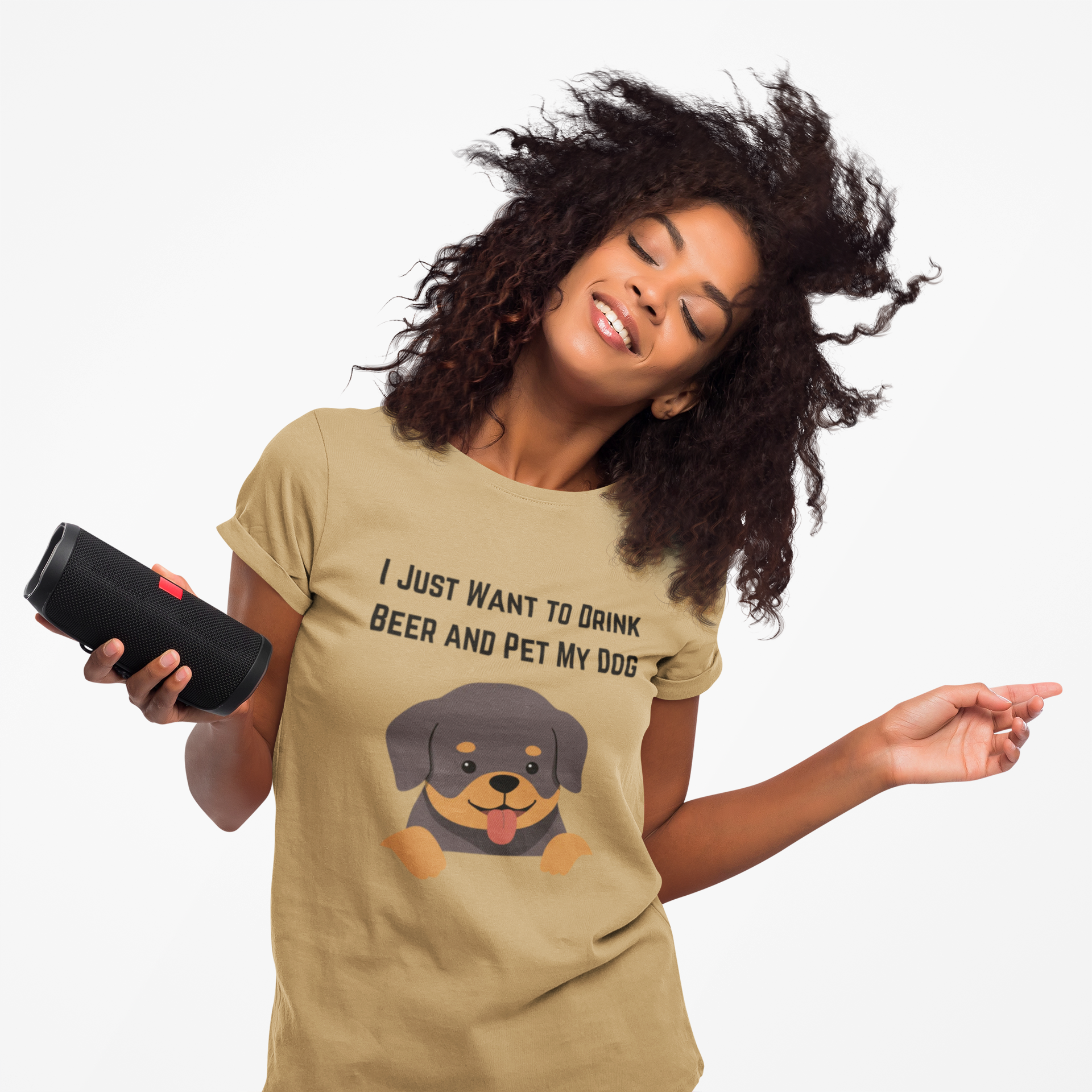 Funny Dog Lover Unisex Heavy Cotton Tee Shirt, Pet Owner Gift T-Shirt, Beer Enthusiast Top, Cute Dog Shirt, Casual Everyday Wear