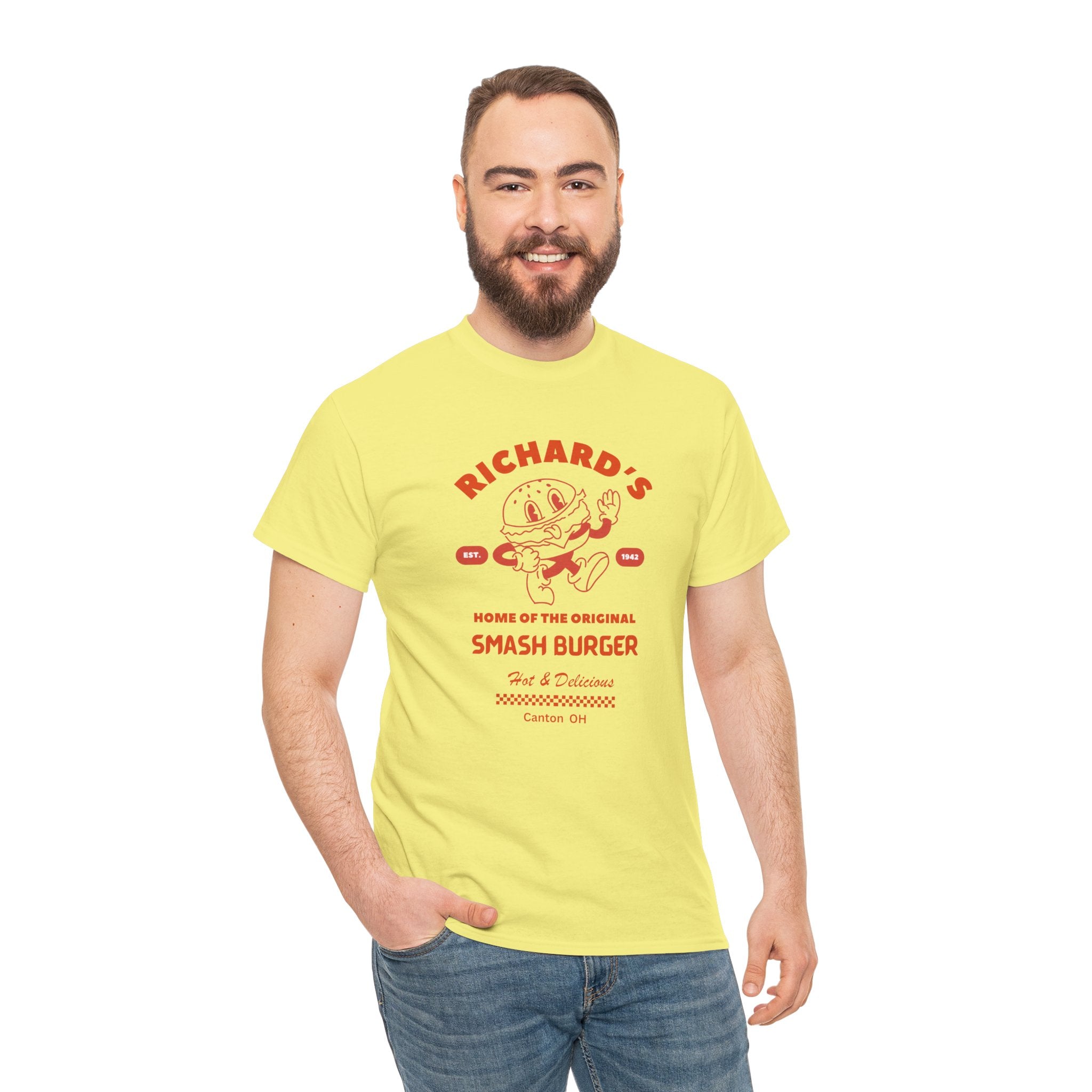 First a Workout...Then a Burger at The Iconic  Richard's  Famous Smash Burger  Canton, OH  Unisex Tee