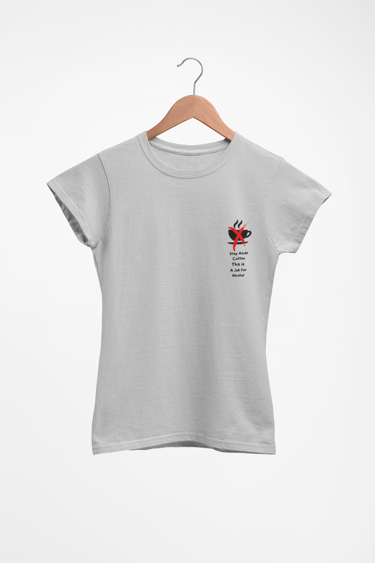 Funny This is a Job for Alcohol Coffee Lovers Unisex Tee, Cute Graphic Shirt, Gift for Him or Her, Funny Quote T-Shirt, Casual Wear, Birthday, Self-Care