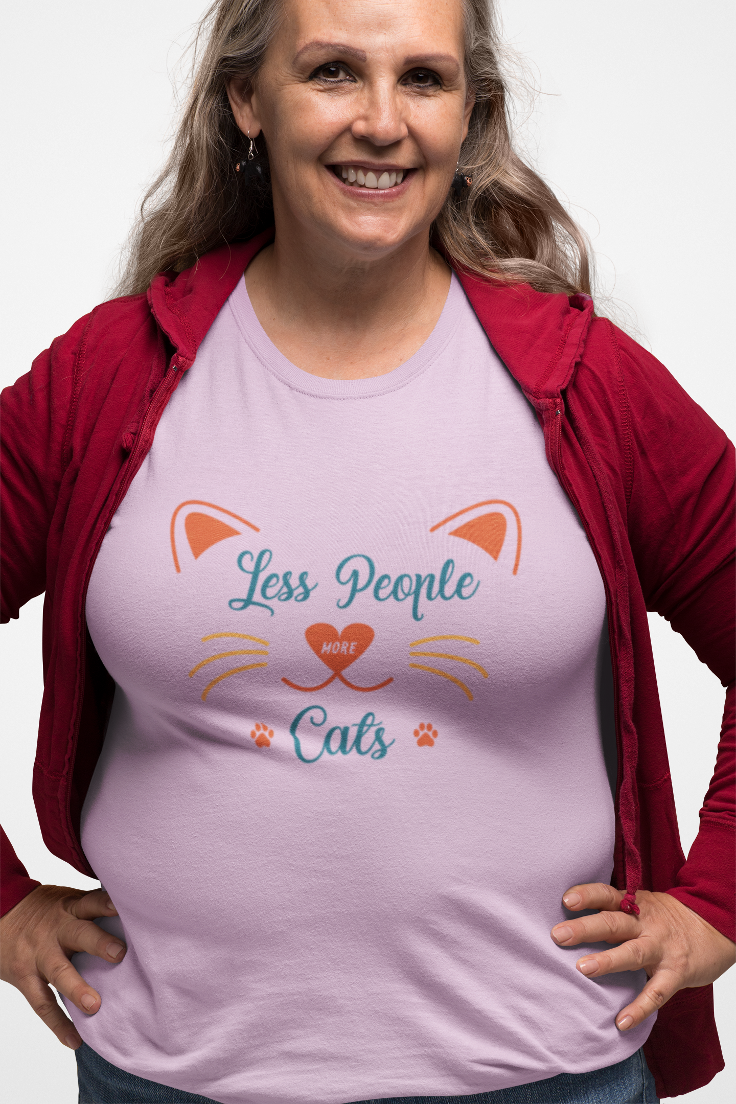 Cute and Funny Cat Lover Unisex Heavy Cotton Tee, Perfect Gift for Cat Owners, Funny Cat Shirt, Animal Lover Apparel, Birthday Gift for Pet Lovers