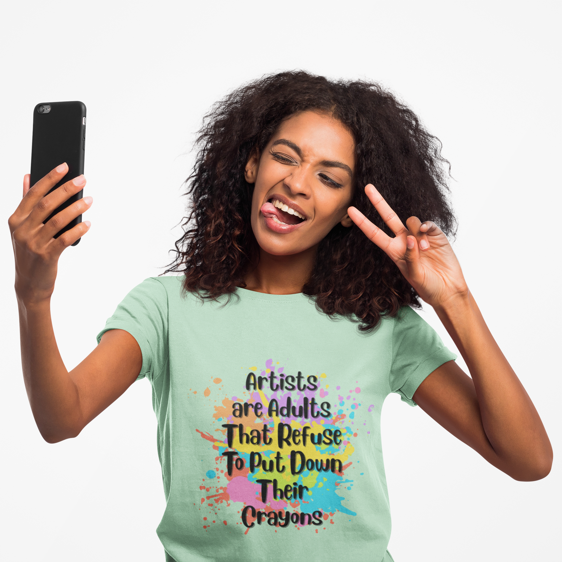 Fun Creative Artist Unisex Heavy Cotton Tee for Art Lovers, Gift for Artists, Quirky T-Shirt, Fun Casual Wear, Birthday Gift, Art Enthusiast Shirt