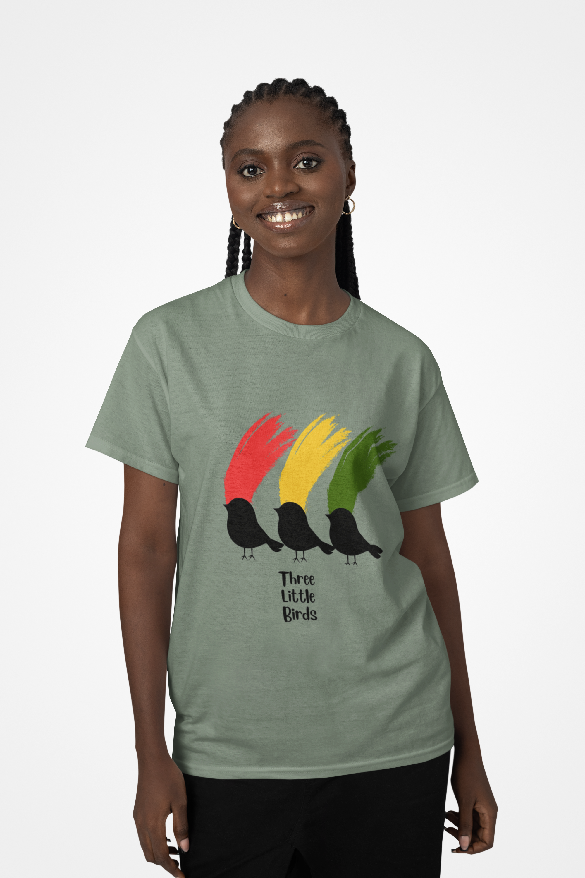 Colorful Rasta Three Little Birds Graphic Tee | Unisex Jersey Short Sleeve T-Shirt | Casual Wear, Gift for Music Lovers, Nature Lovers, Summer [...]