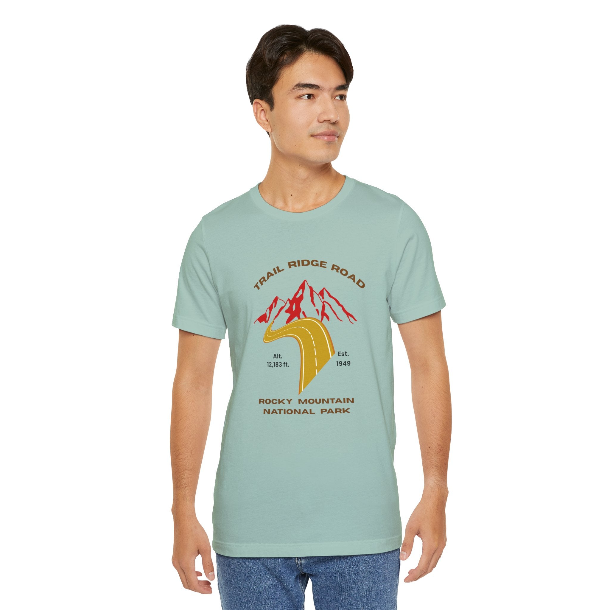 Rocky Mountain National Park Trail Ridge Road Destination Tee | Unisex T-Shirt, Outdoor Adventure Shirt, Nature Lover Gift, Hiking Apparel, Travel [...]