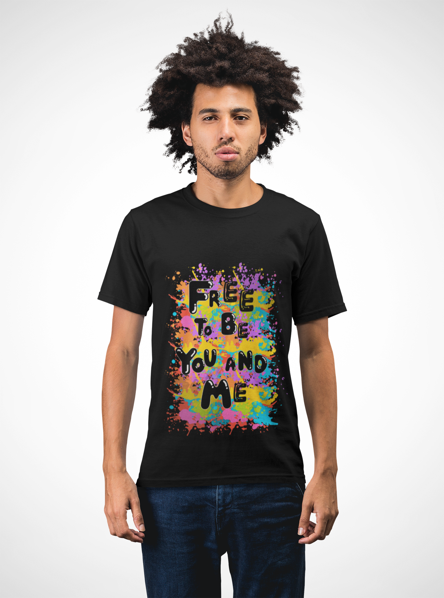 Celebrate and Proclaim That We Are Free to Be You and Me Unisex Heavy Cotton Tee