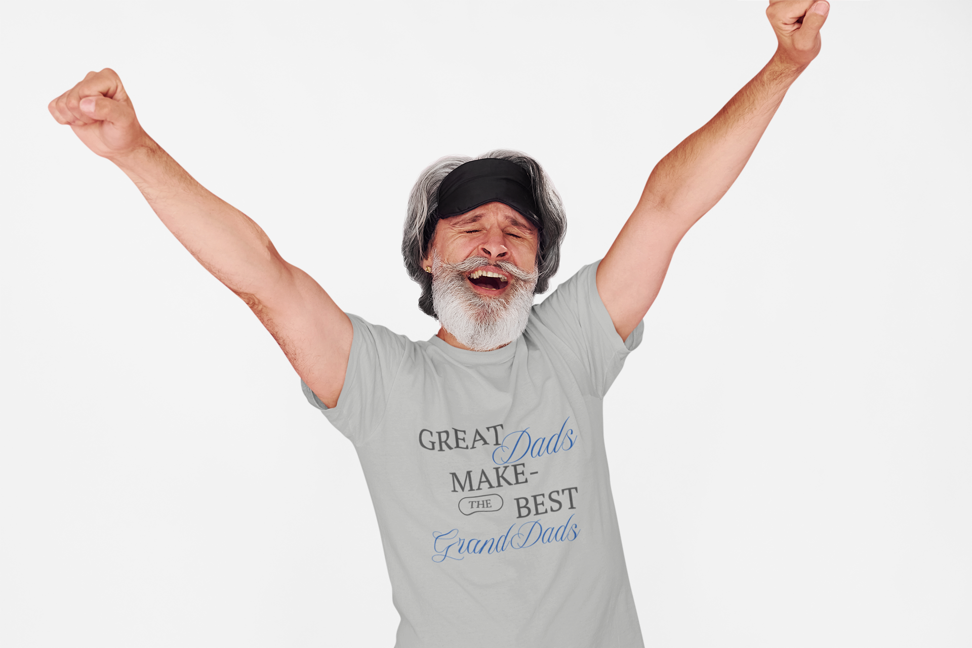 Bring On The Smile When He gets This Great Dads Make the Best Grand Dads  Heavy Cotton Tee Shirt