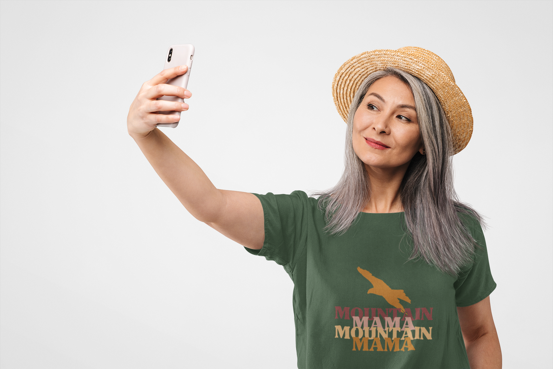 Country Roads Lead to You... The Original Mountain Mama  in this Unisex Heavy Cotton Tee Shirt