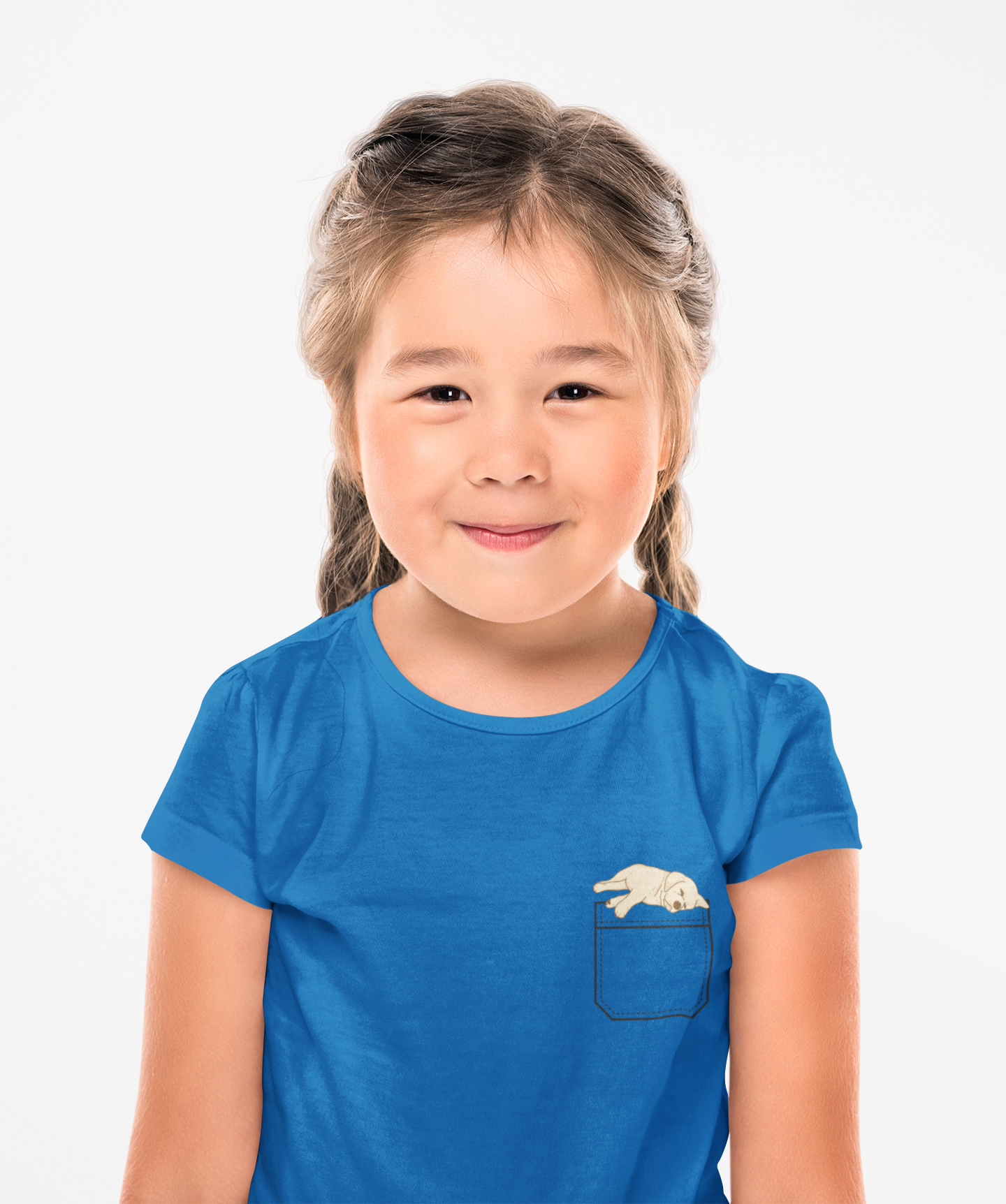 Cute Pocket Pets (Dog) Toddler Unisex heavy Cotton T-shirt.  The Shirt Does Not Have a Pocket.  The Pocket is part of the Design