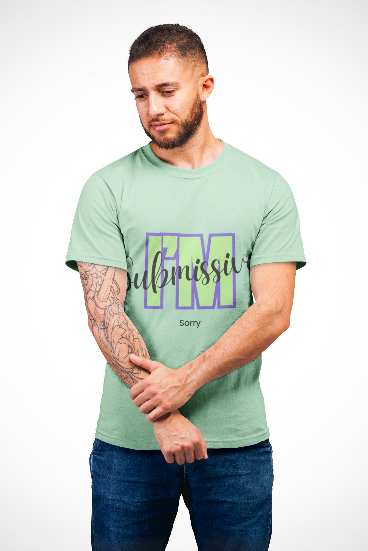 Funny I’m Submissive  -   Sorry  Unisex Heavy Cotton T‑Shirt —