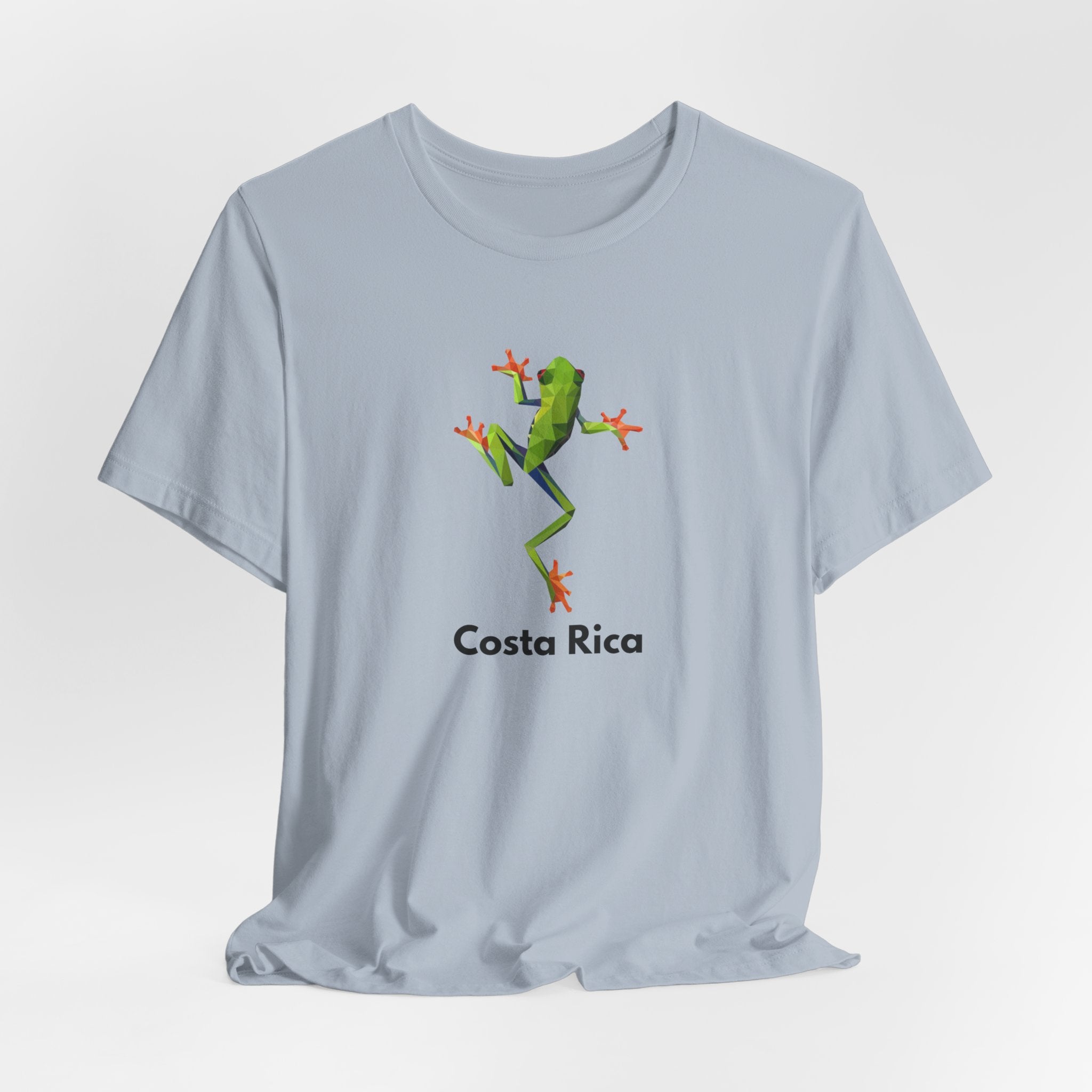 Costa Rica Tree Frog Tee, Unisex Jersey Tee, Cute Animal Shirt, Travel Gift, Costa Rica Souvenir, Tropical Vibes, Graphic T-Shirt