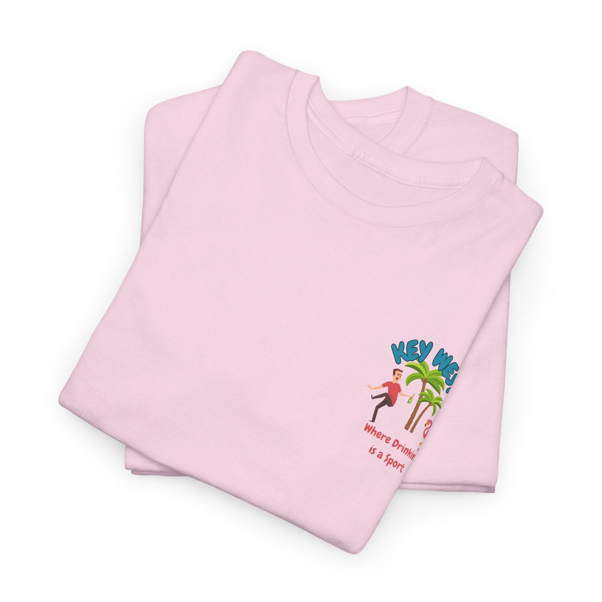 Funny Key West Drinking Unisex Tee, Casual Beachwear, Summer Outfits, Gift for Travelers, Everyday Comfort Tee