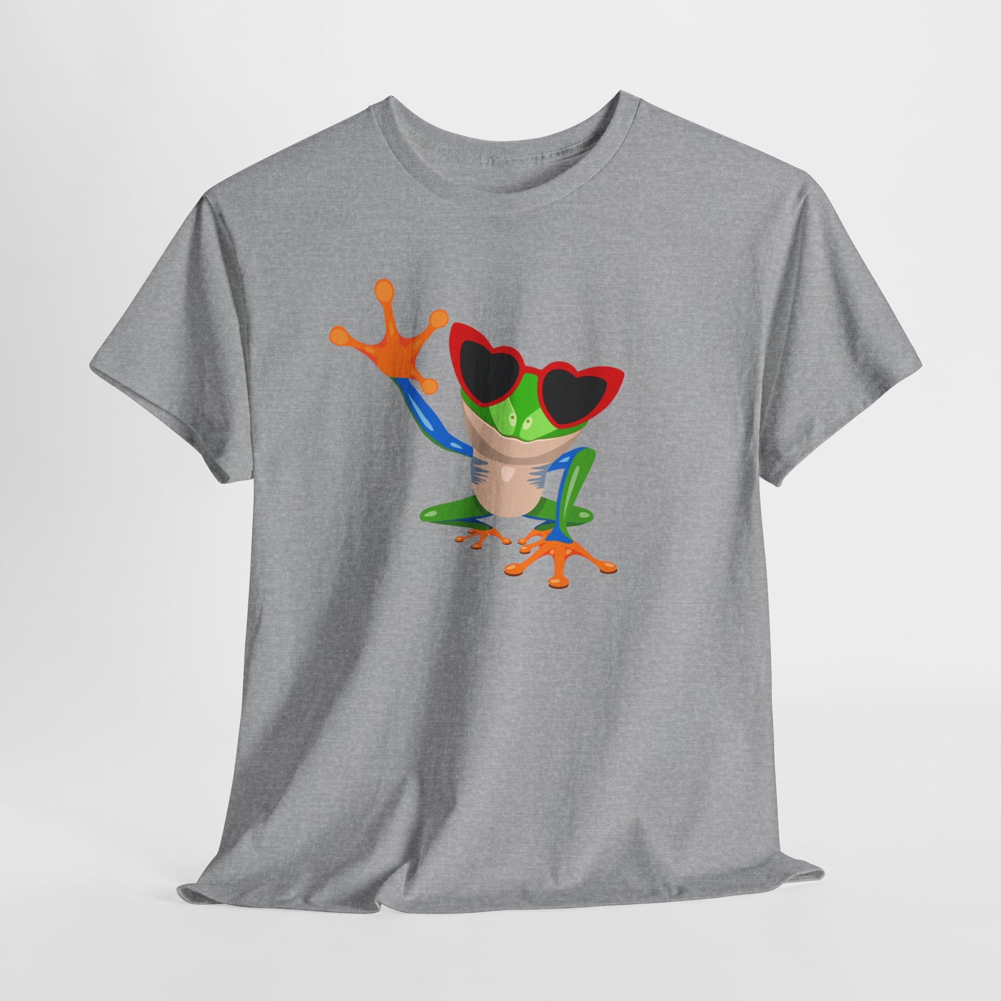 Cool Quirky Love Ya Tree Frog Graphic Tee, Unisex T-Shirt, Kids Birthday Gift, Fun Summer Wear, Festival Outfit, Eco-Friendly Apparel