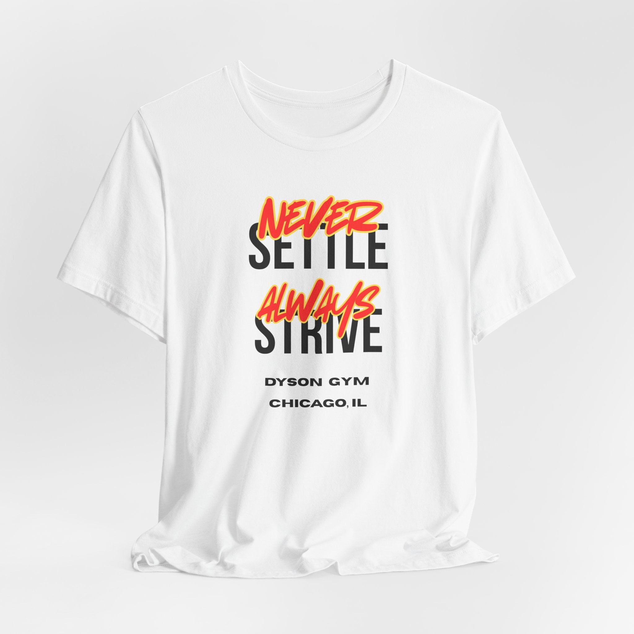 Motivational Fitness Unisex Tee, Workout Shirt, Gym Apparel, Inspiring Quote Tee, Casual Everyday Wear, Gift for Athletes