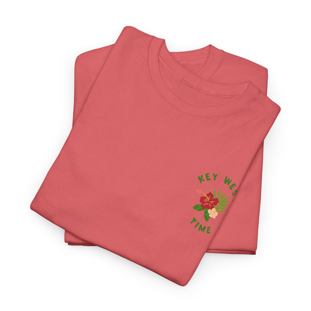 Classic Key West Time Comfortable Casual Heavy Unisex Tee Shirt