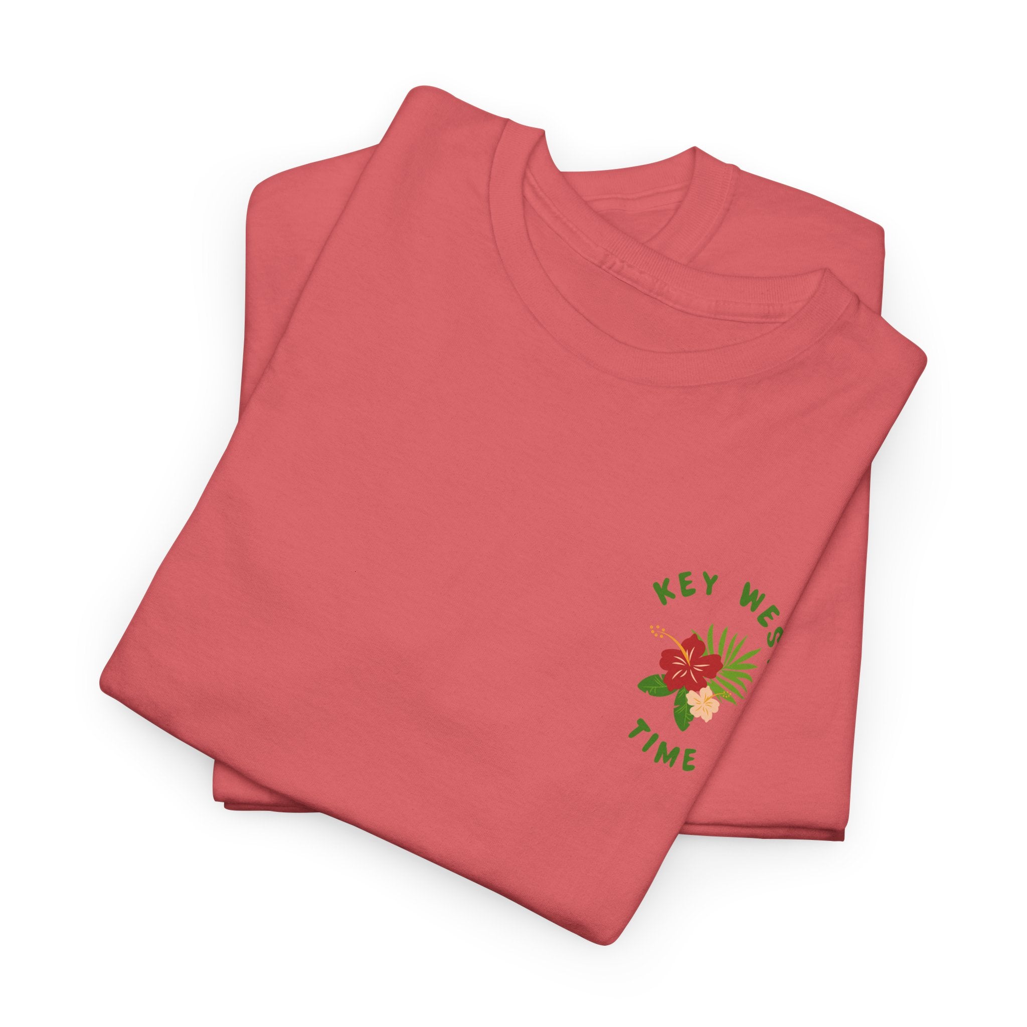 Classic Key West Time Comfortable Casual Heavy Unisex Tee Shirt