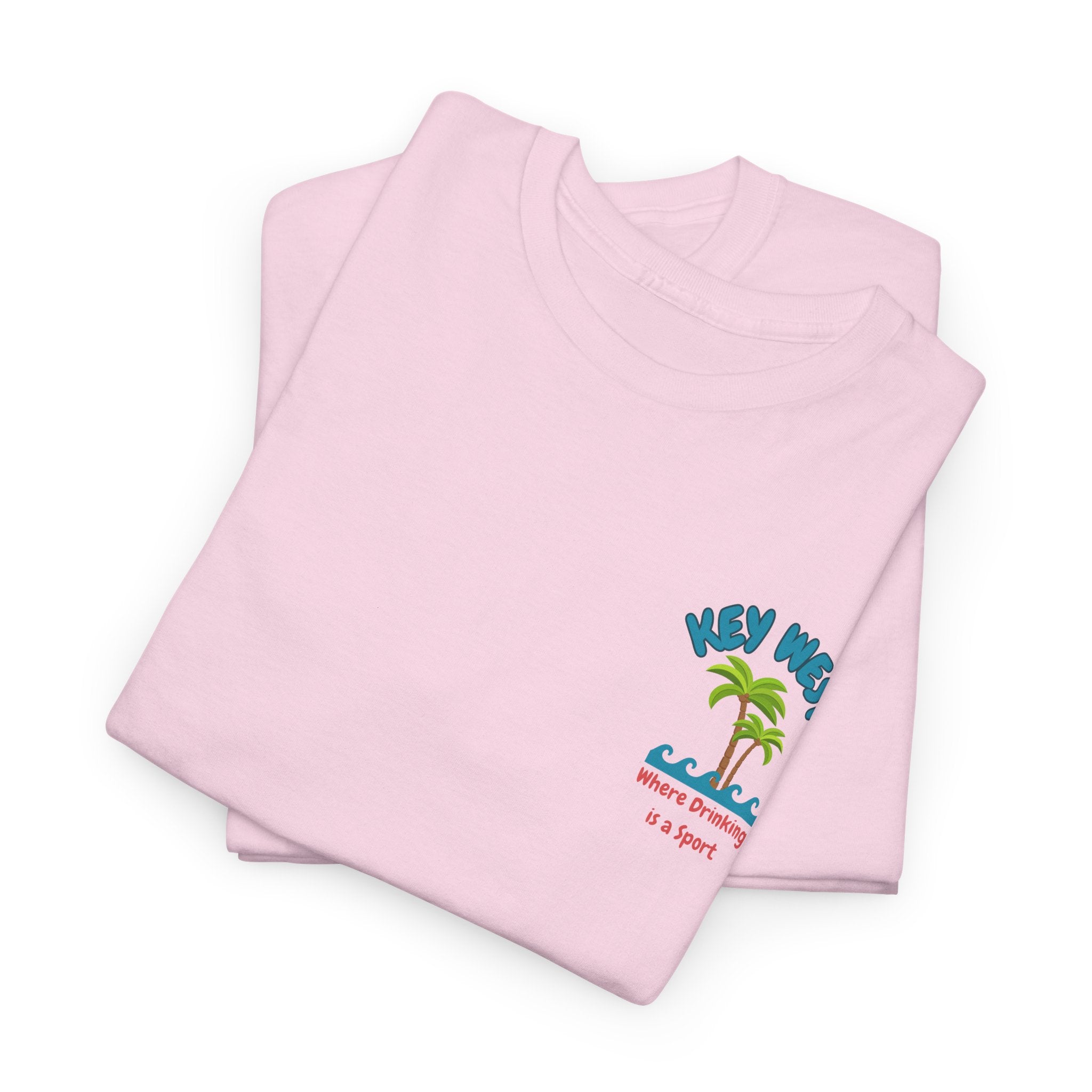 Funny Drinking is a Sport - 'Key West' Graphic Tee, Travel Shirt, Casual Wear, Beach Apparel, Summer Outfit