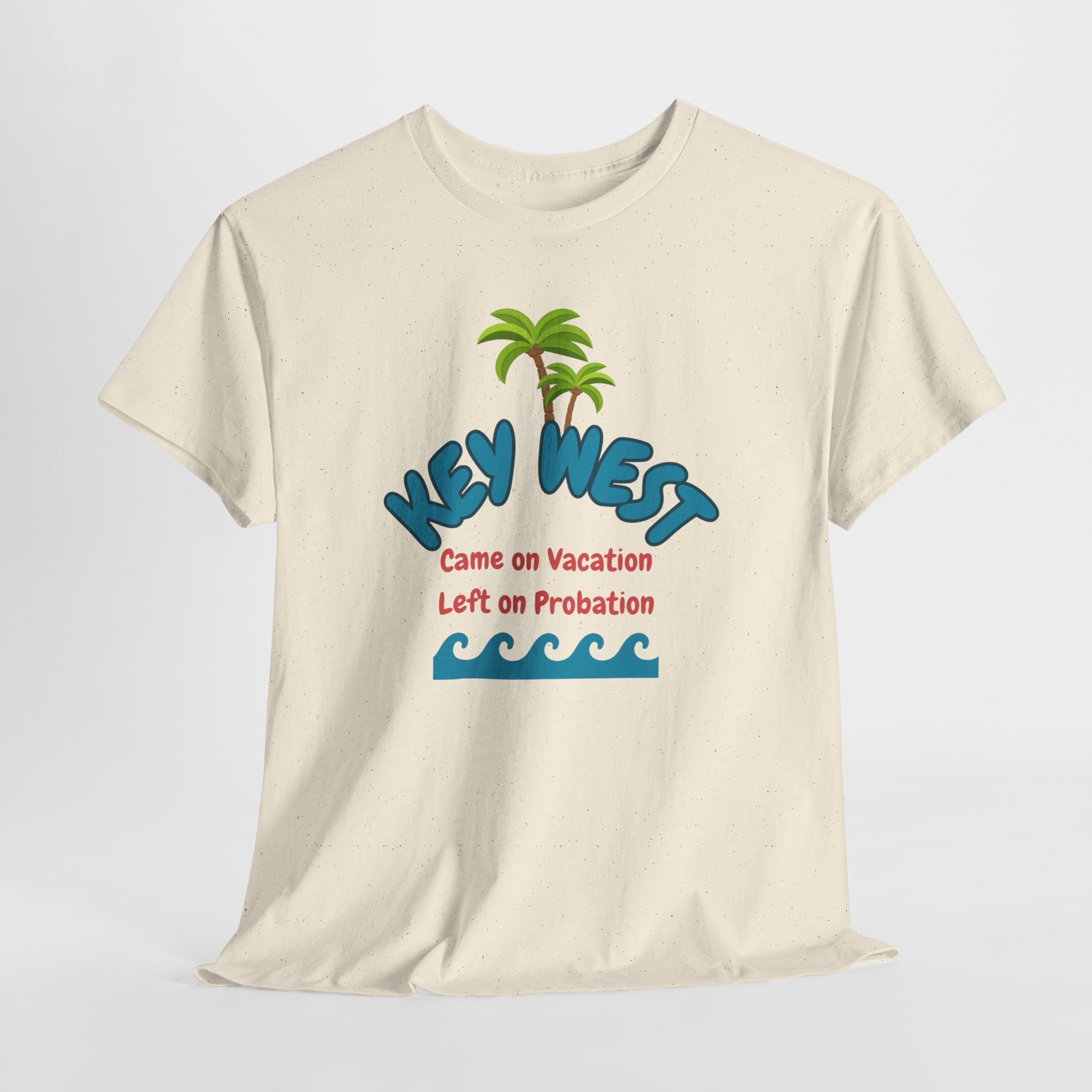 Get A reputation in from  Key West Vacation Tee, Travel Shirt, Beach Party T-Shirt, Unisex Summer Apparel, Gift for Travelers, Casual Wear