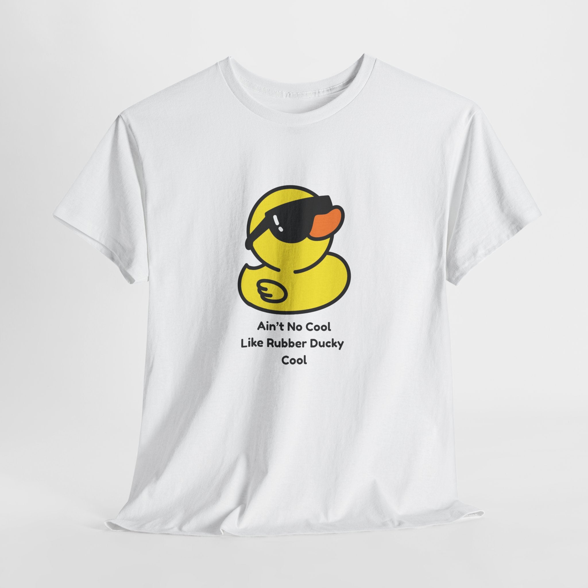 Cool Rubber Ducky Graphic  Unisex Tee, (Kids Sizes Too) Fun Summer Shirt, Quirky Gift, Unisex Apparel, Beach Day Outfit, Cool Cotton T-Shirt, Playful Gift