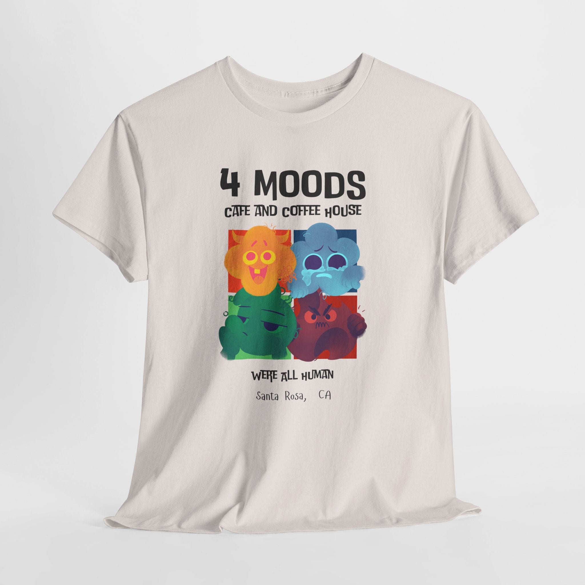 Coffee Lover T-Shirt - 4 Moods Cafe and Coffee House Santa Rosa, CA