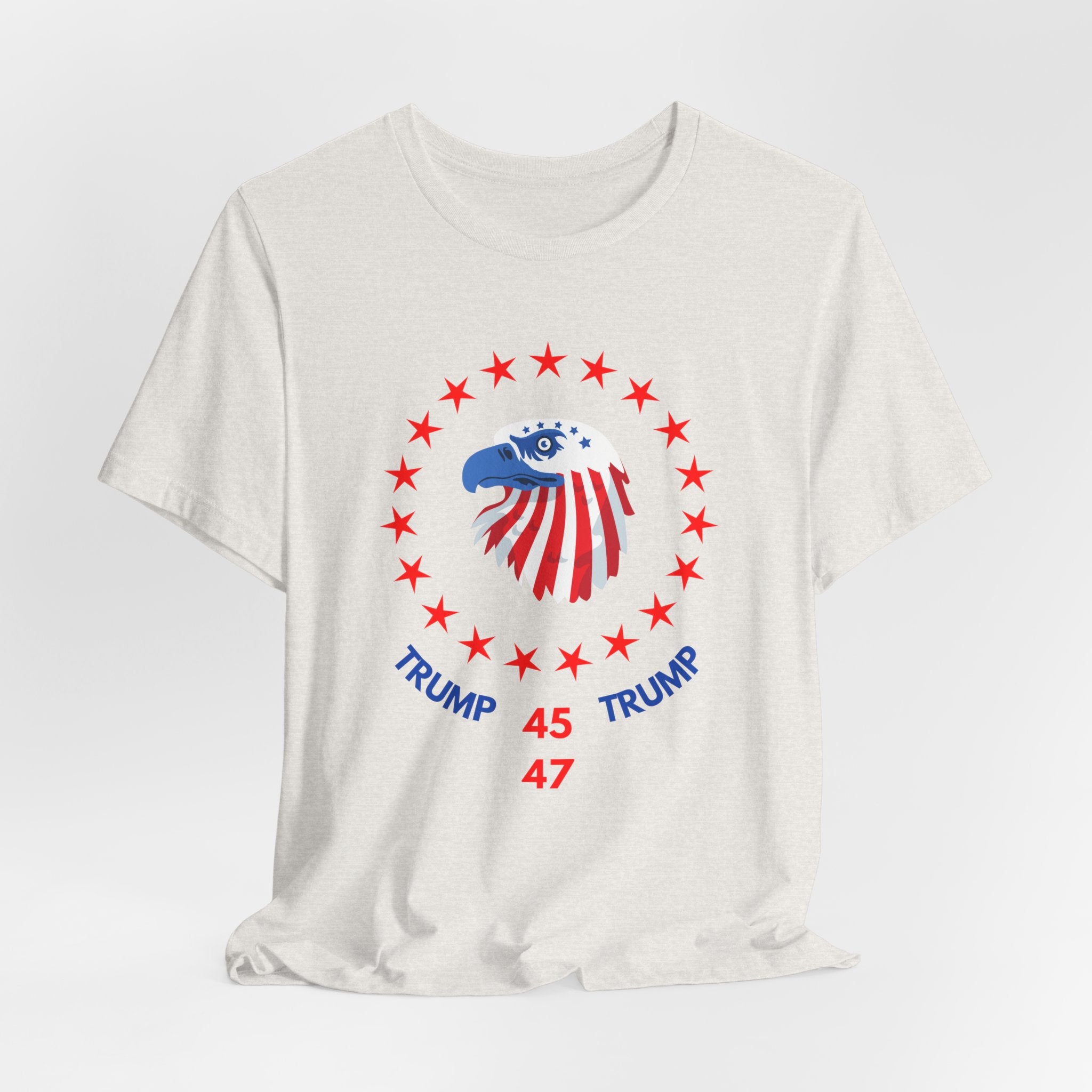 Trump 45 47 Unisex Tee, Patriotic Shirt, Election Apparel, Political Statement Tee, USA Pride Top, Gift for Supporters