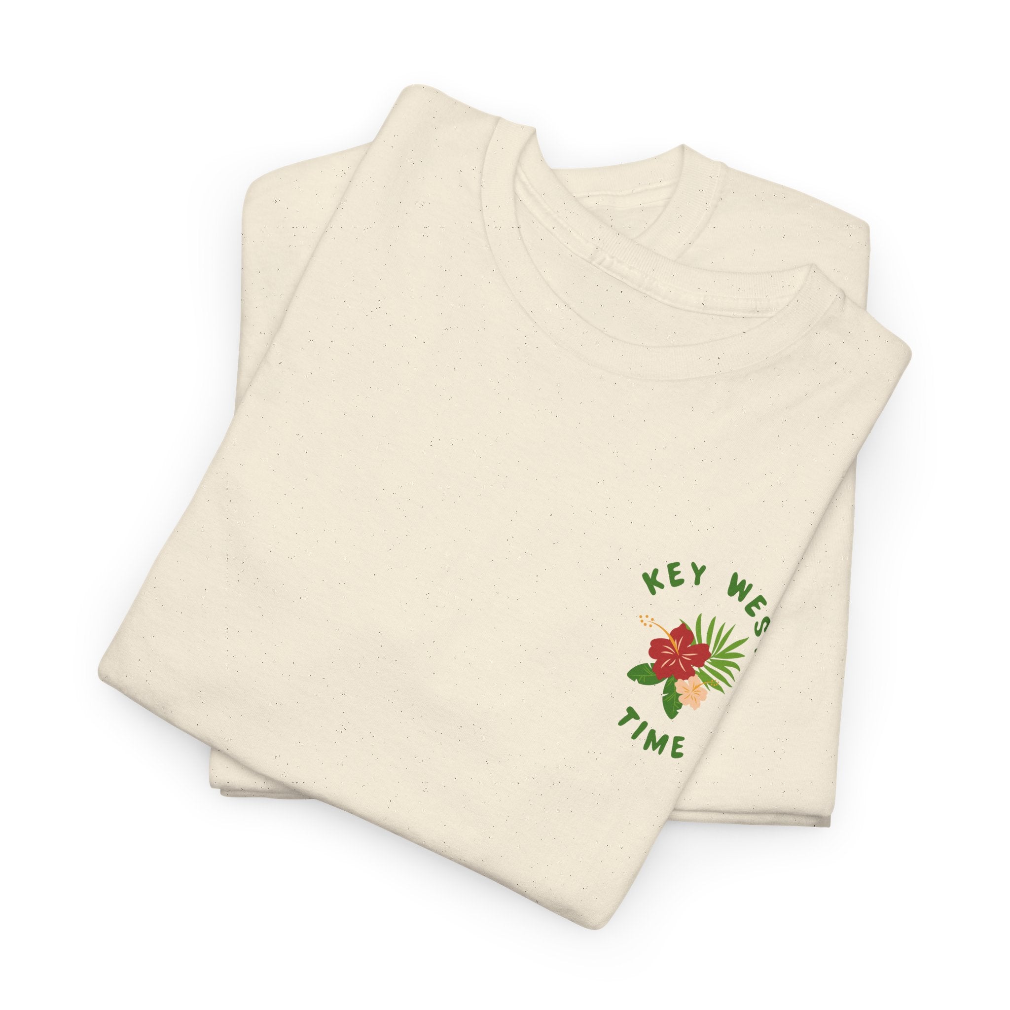 Classic Key West Time Comfortable Casual Heavy Unisex Tee Shirt