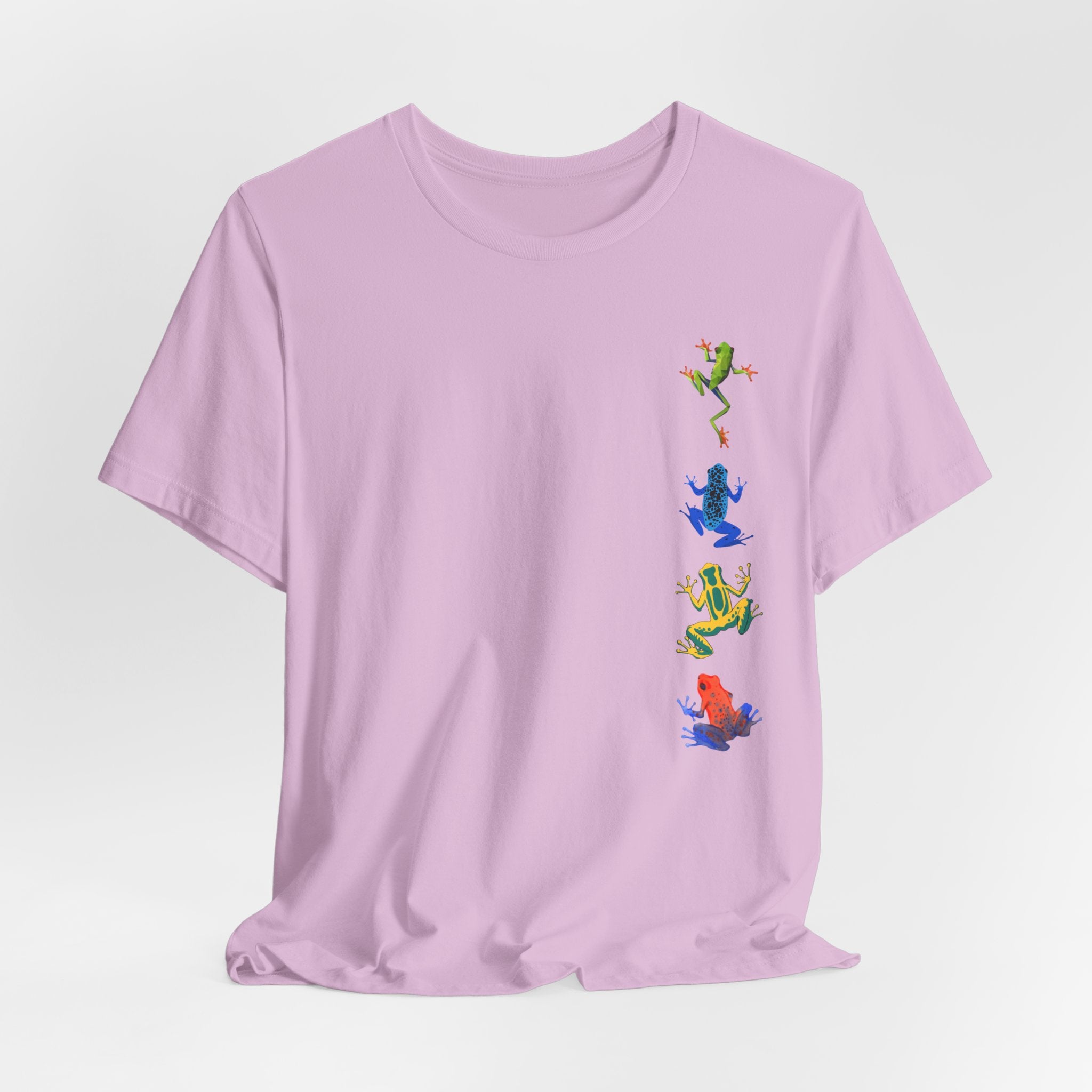 Stacked Tree Frog Dance Unisex Tee - Fun Graphic Shirt for Nature Lovers, Great for Parties, Gifts, Summer Events, and Casual Outings