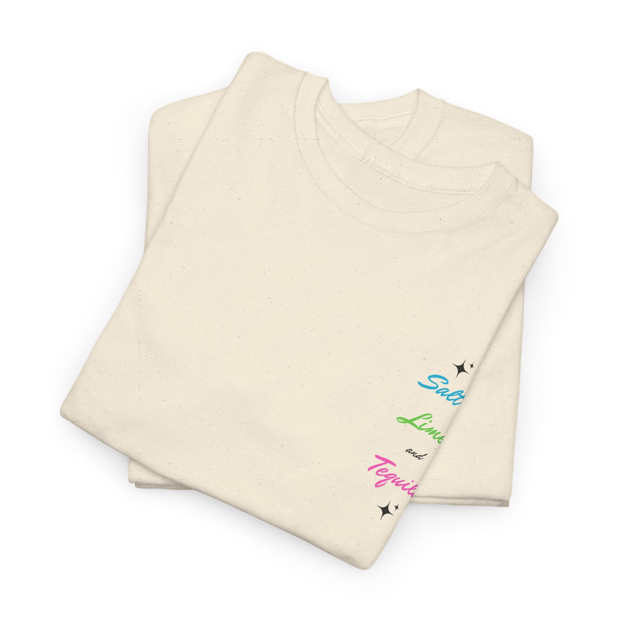Fun Classic Salt- Lime- Tequila Unisex Heavy Cotton T Shirt, Drink the Summer Up