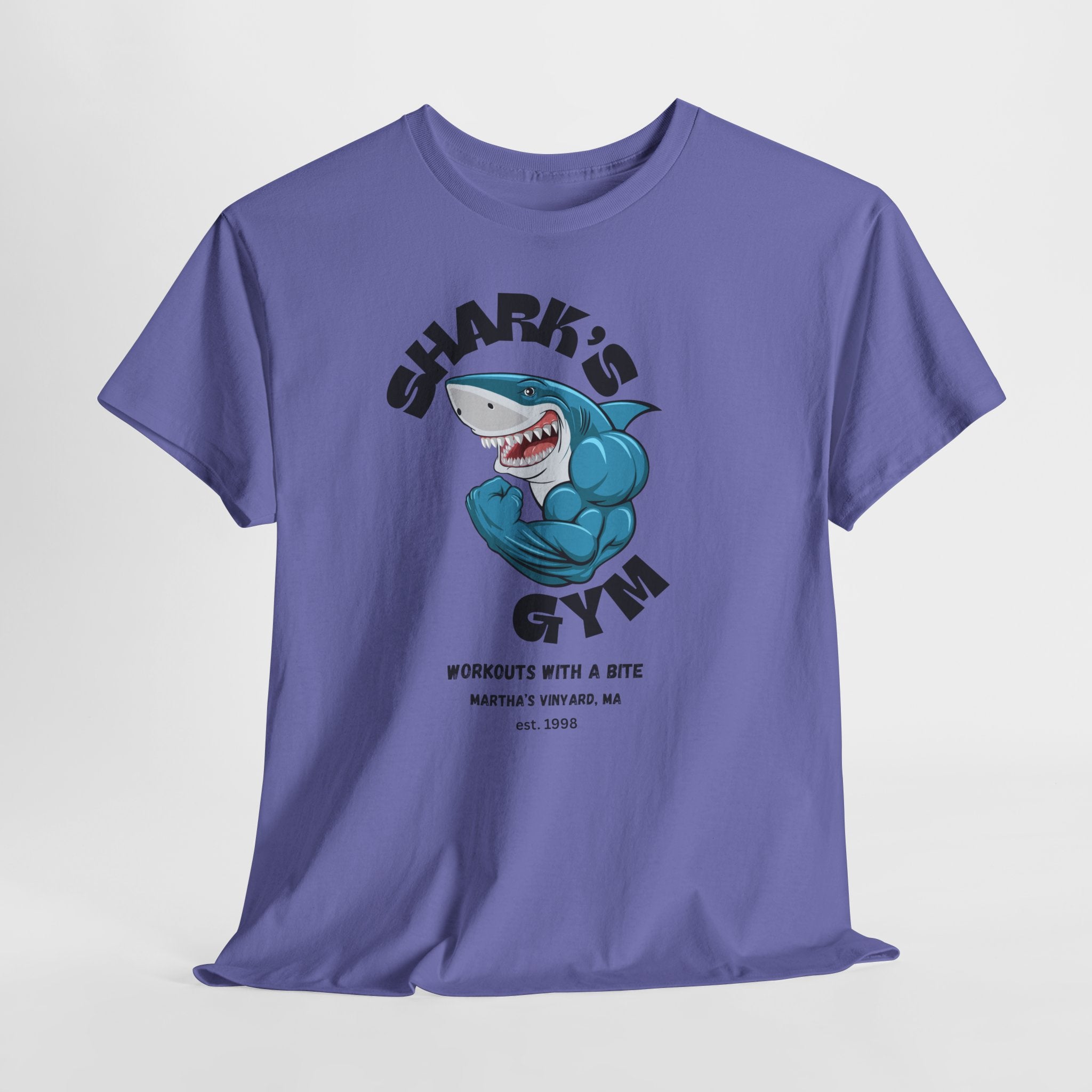 World Famous Sharkys Gym Martha's Vineyard, MA Tee