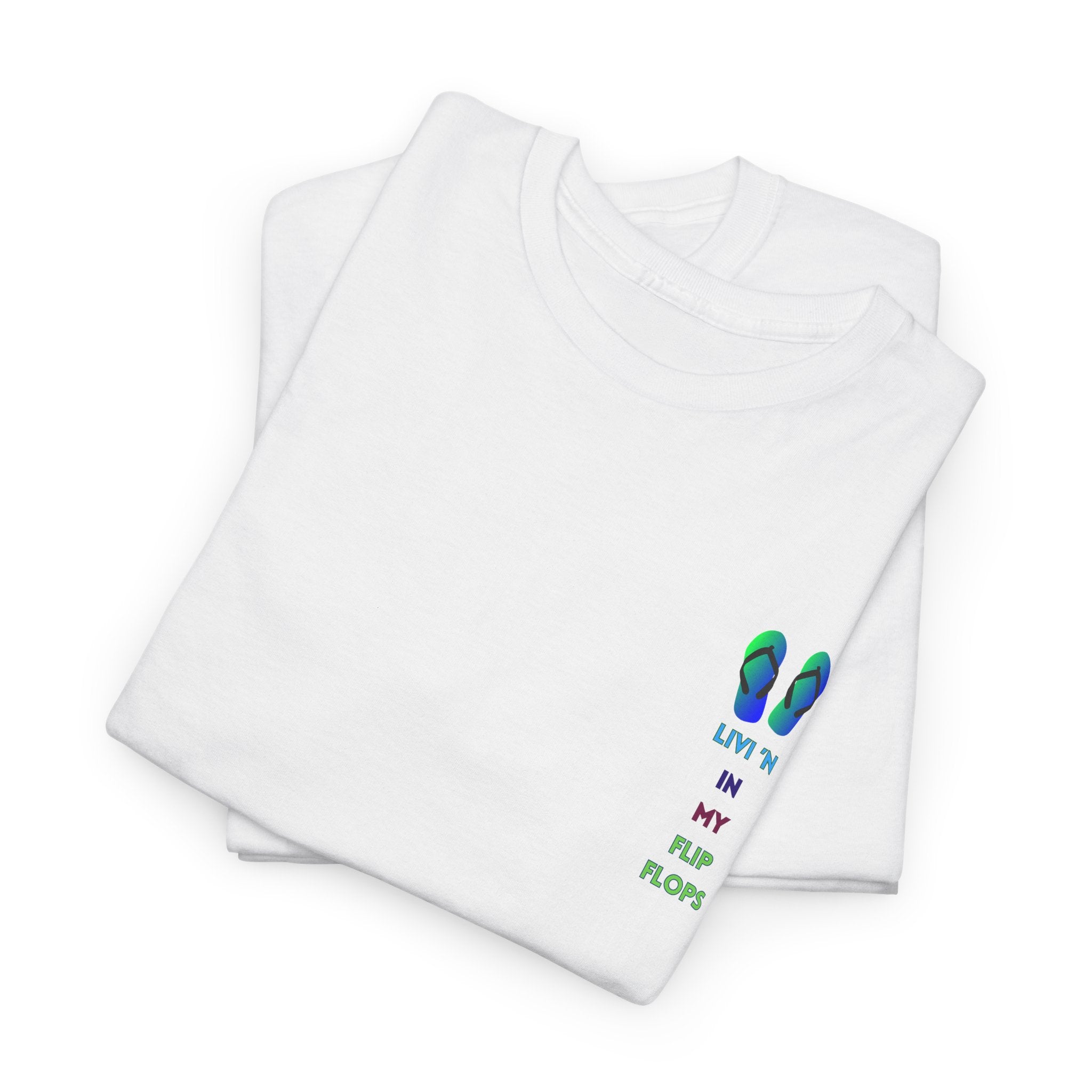Young and Young at Heart...we all want that Flip Flop Attitude Tee Shirt  Perfect for the Beach or Pool