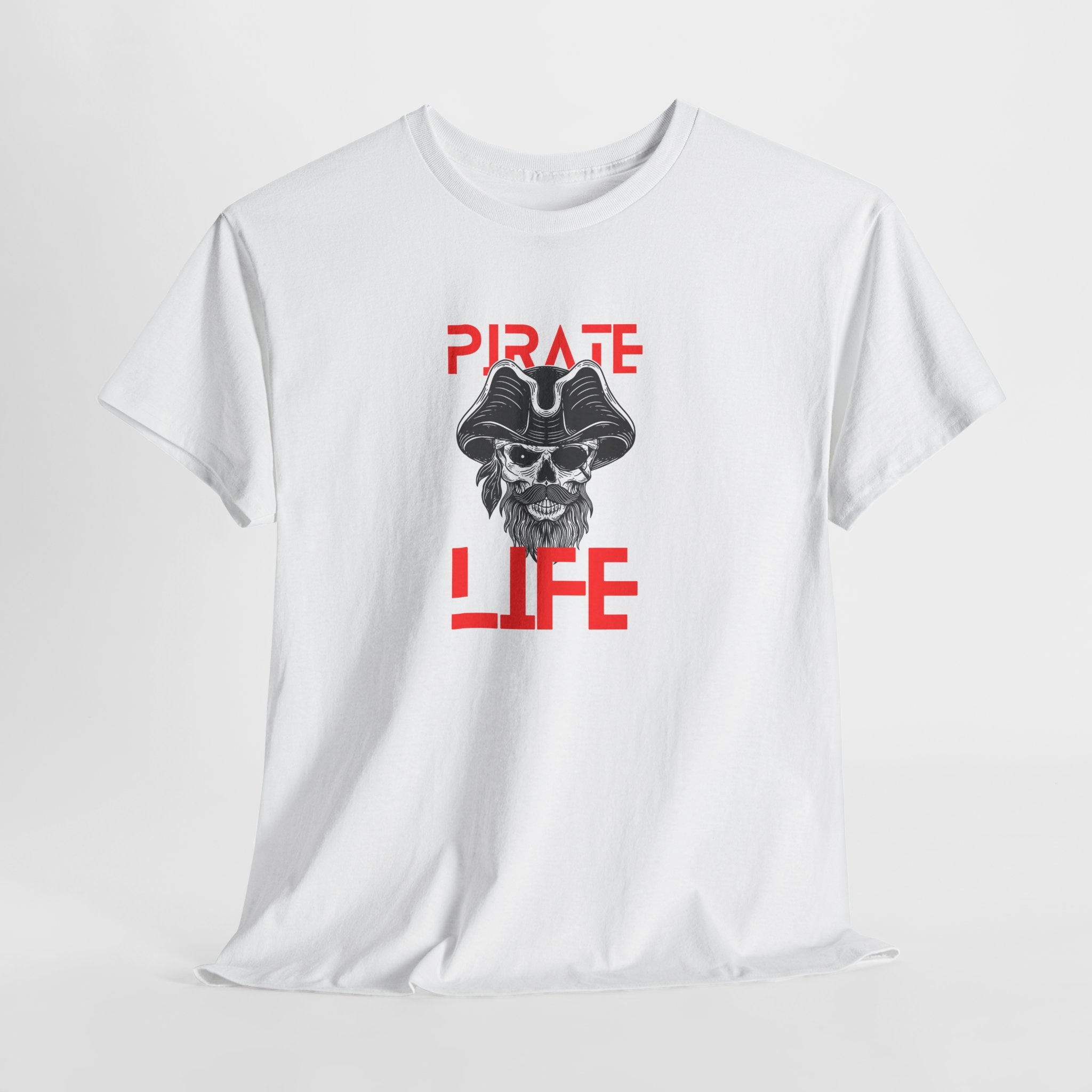 AAARRRGGGHHH  The Pirate Life for Me  Unisex Heavy Cotton Tee - Searchin for my Booty  Perfect for Adventurers, Casual Outings, Pirate Parties, or Everyday Wear! Novelty Shirt, Gift [...]