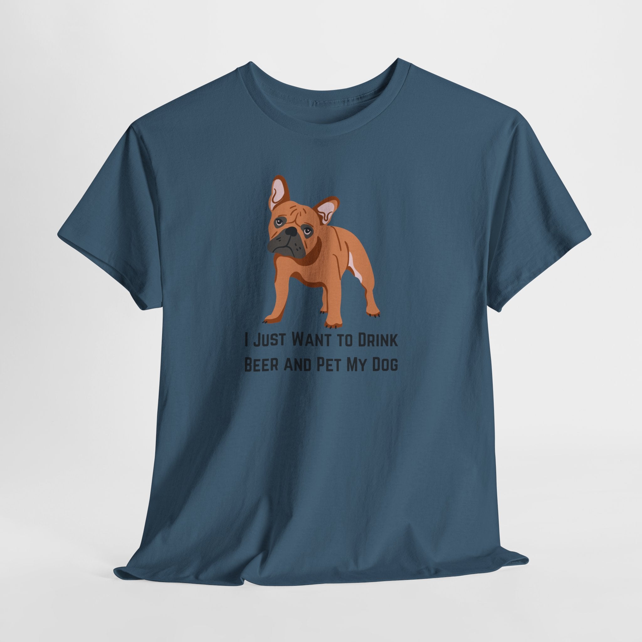 Dog Lover Tee: I Just Want to Drink Beer and Pet My Dog, Unisex Cotton T-Shirt, Gift for Dog Owners, Pet Lovers Apparel, Casual Wear, [...]
