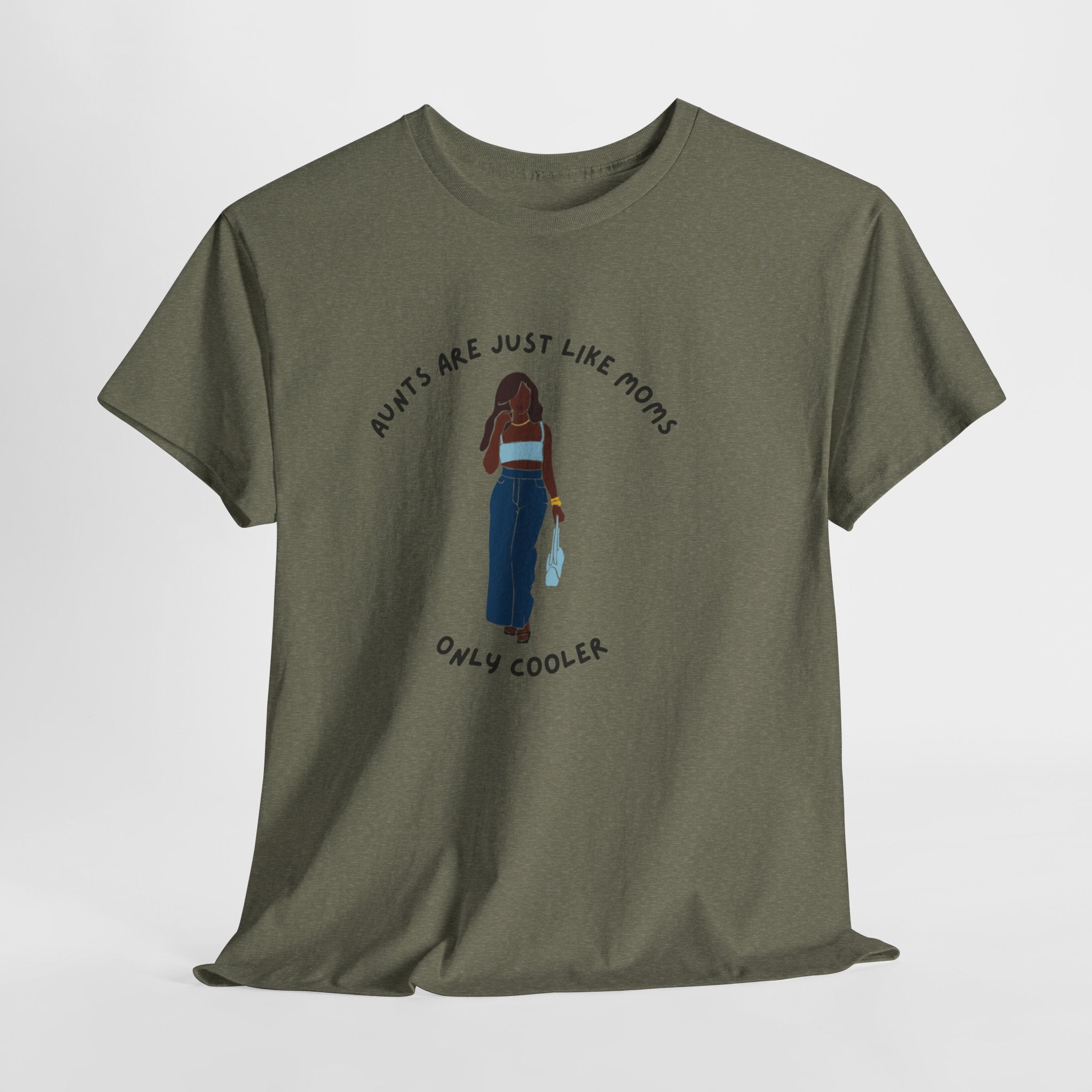 Fun - Cool Aunts Deserve a Shirt Too - Unisex Heavy Cotton Tee