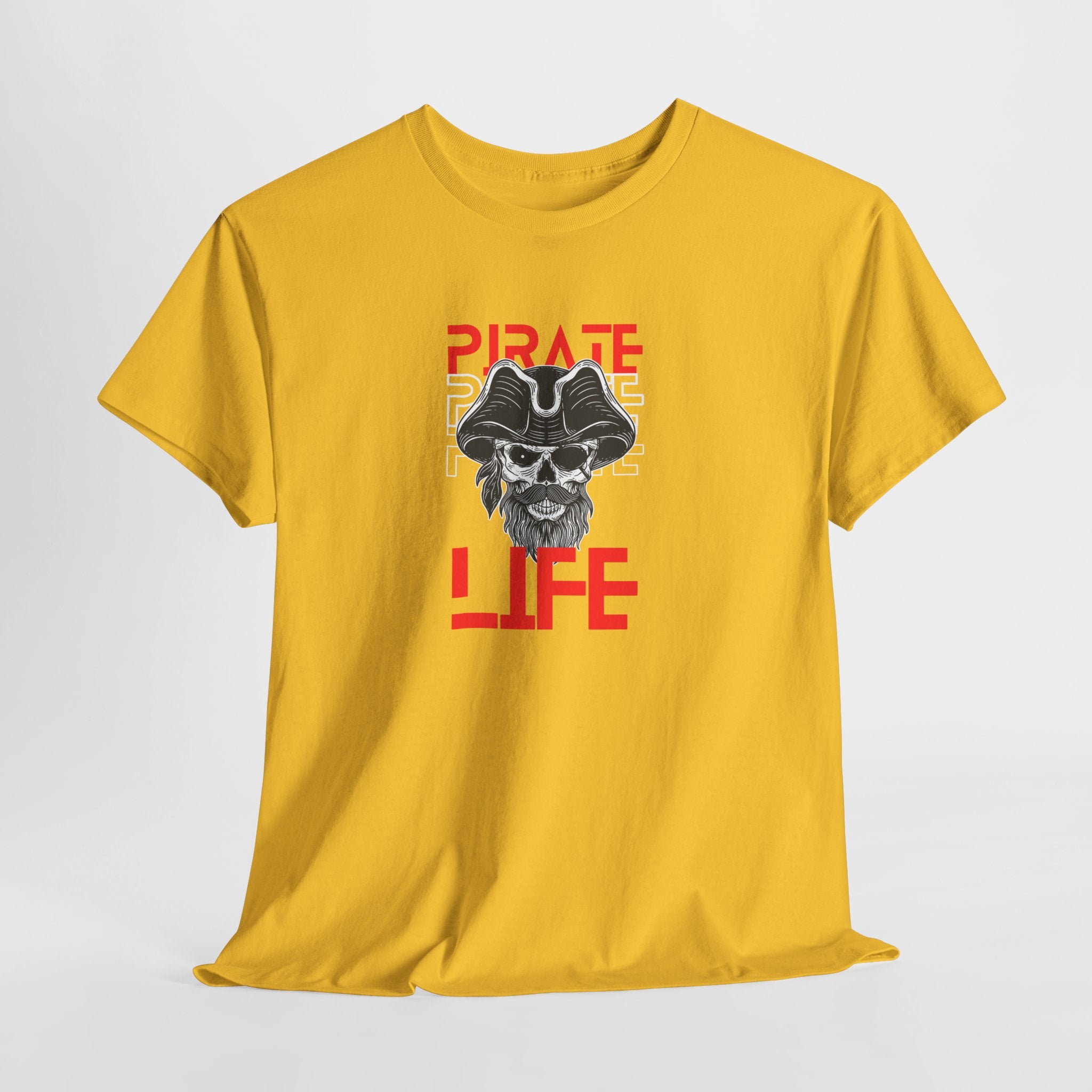 AAARRRGGGHHH  The Pirate Life for Me  Unisex Heavy Cotton Tee - Searchin for my Booty  Perfect for Adventurers, Casual Outings, Pirate Parties, or Everyday Wear! Novelty Shirt, Gift [...]