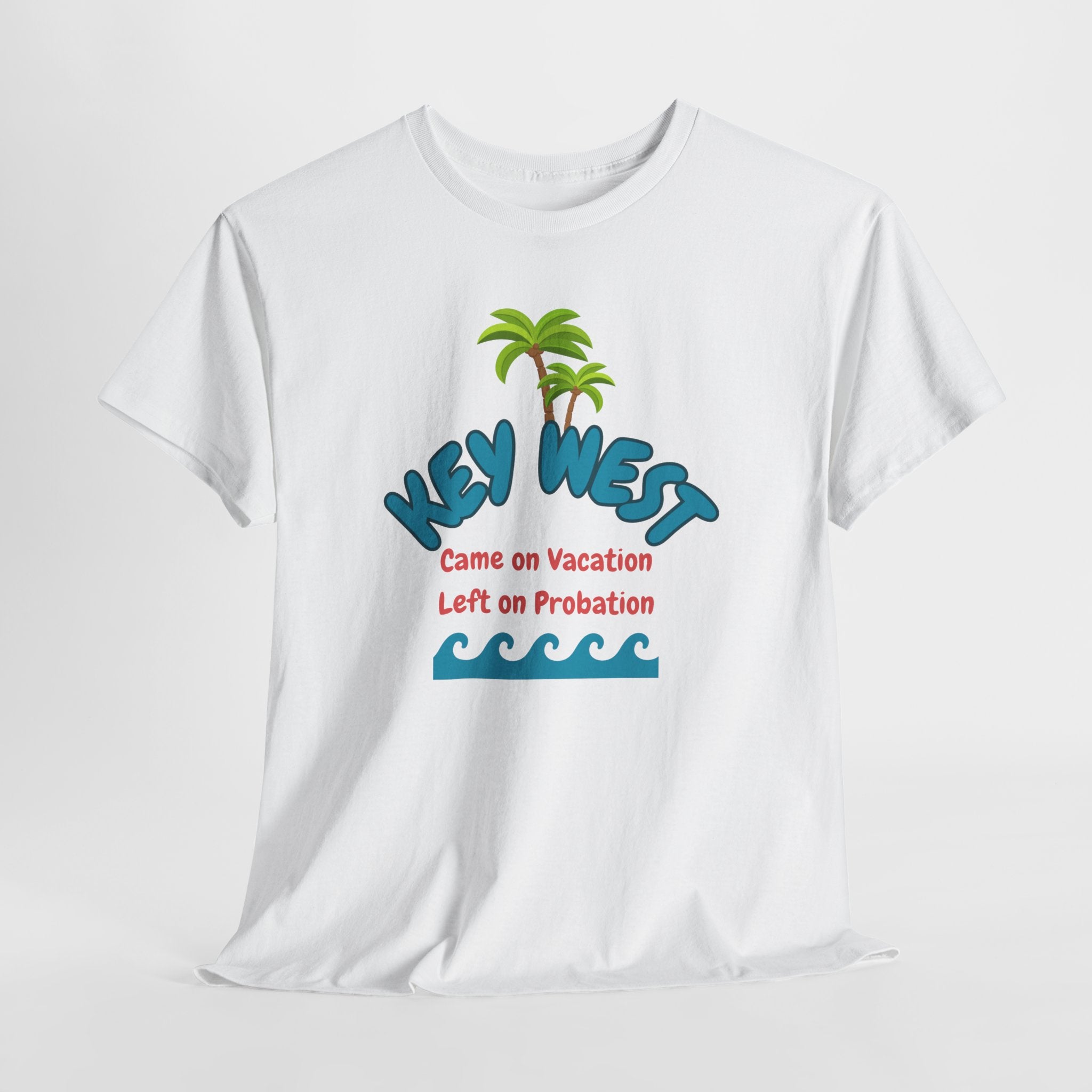Get A reputation in from  Key West Vacation Tee, Travel Shirt, Beach Party T-Shirt, Unisex Summer Apparel, Gift for Travelers, Casual Wear