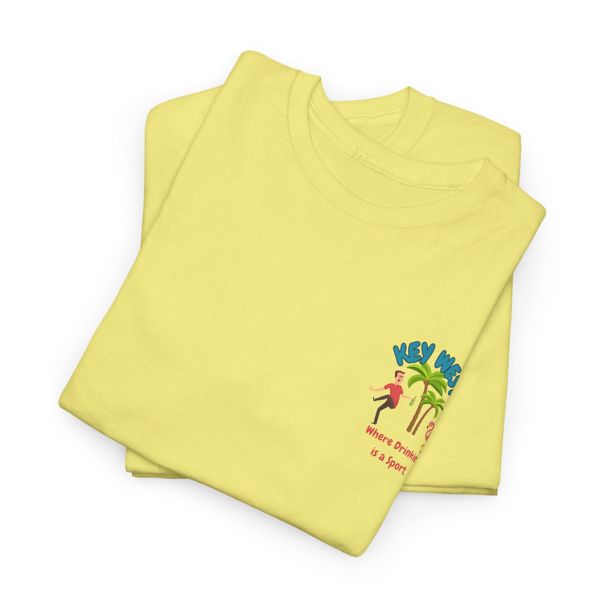 Funny Key West Drinking Unisex Tee, Casual Beachwear, Summer Outfits, Gift for Travelers, Everyday Comfort Tee