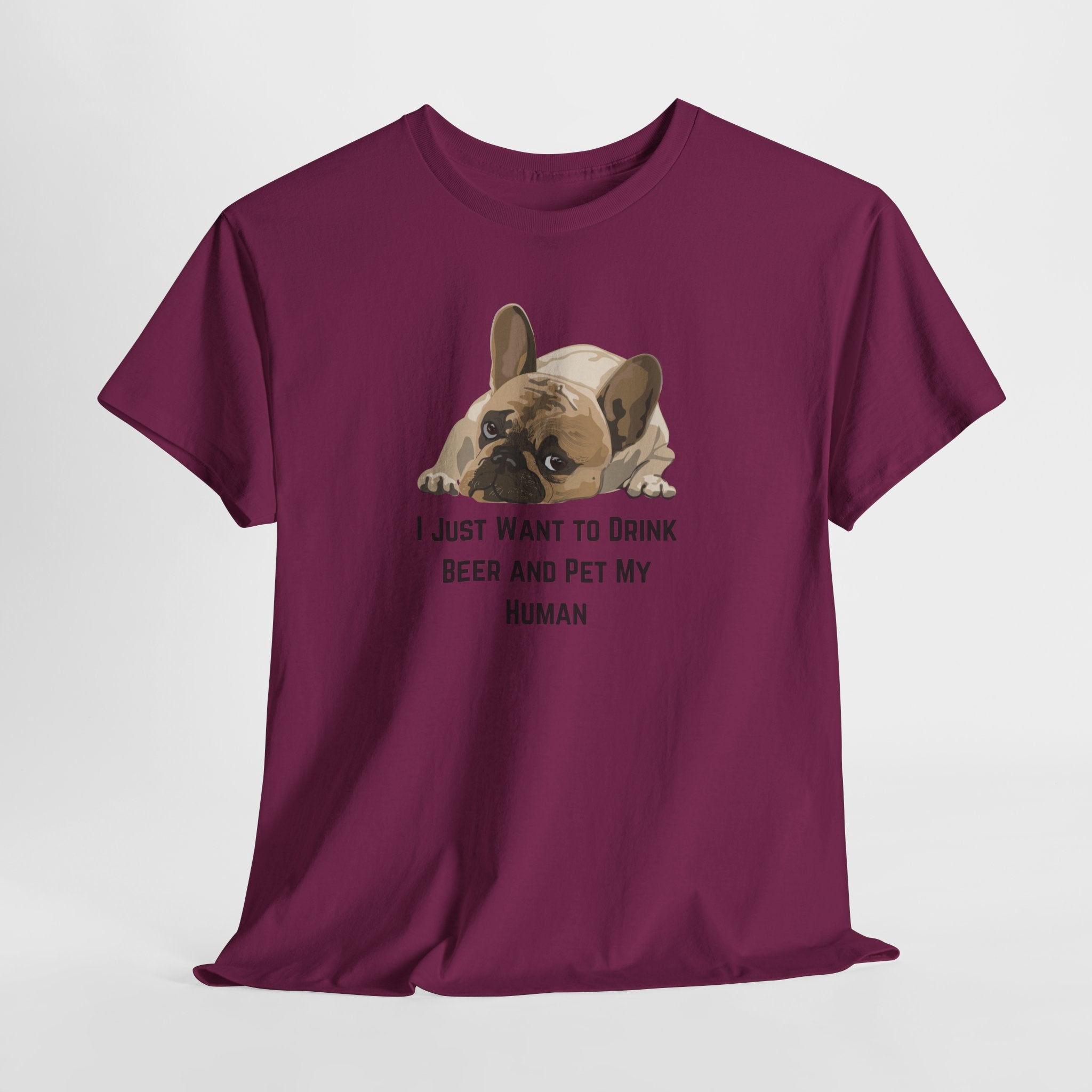 Funny Dog Lover Tee, Unisex Cotton T-Shirt, Pet Owner Gift, Dog Mom Shirt, Cute Animal Tee, Gift for Dog Lovers