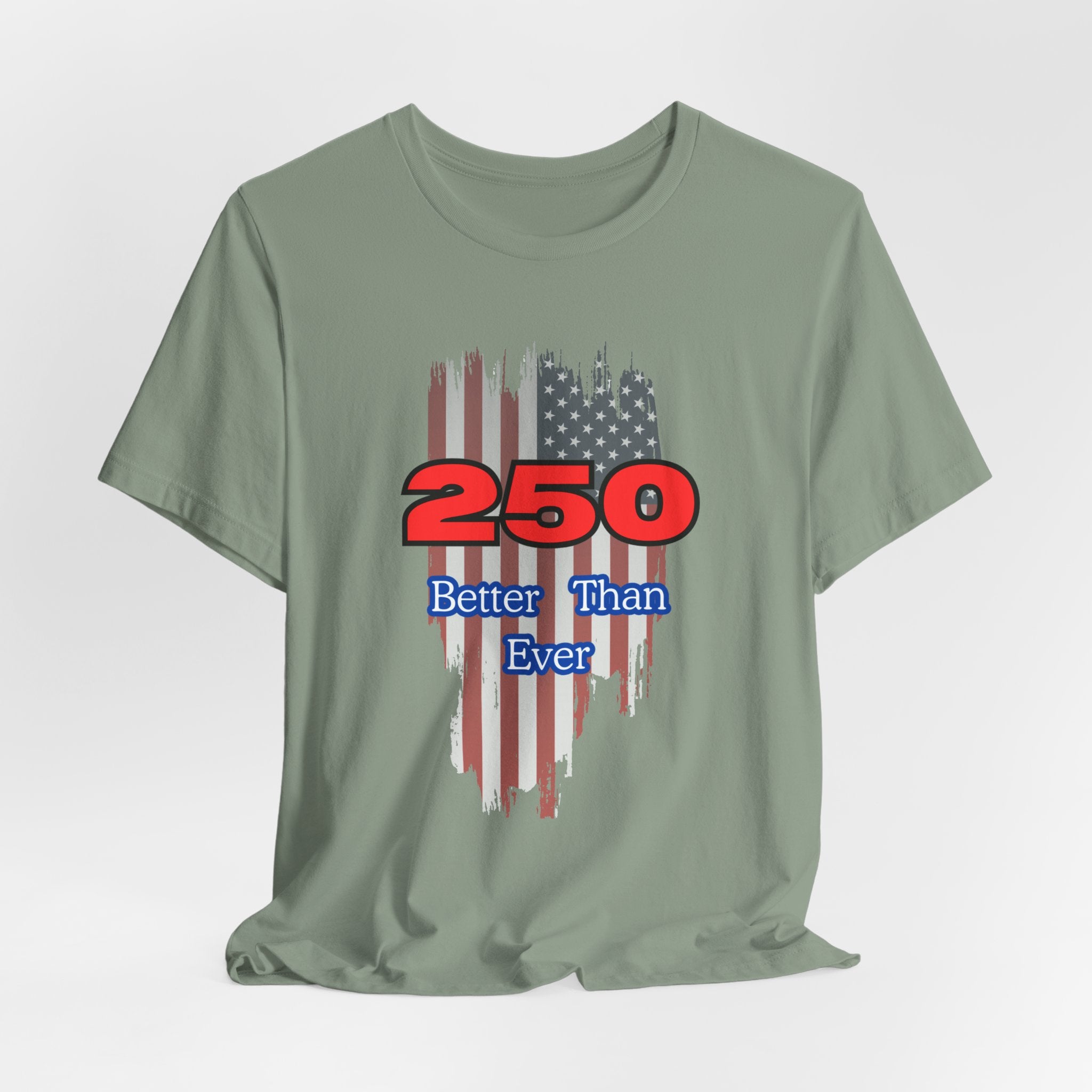 Celebrate USA's 250th Birthday with this Patriotic: Unisex Jersey Tee for Holidays, Fun Events, Gifts, Casual Wear, Patriotic Celebrations