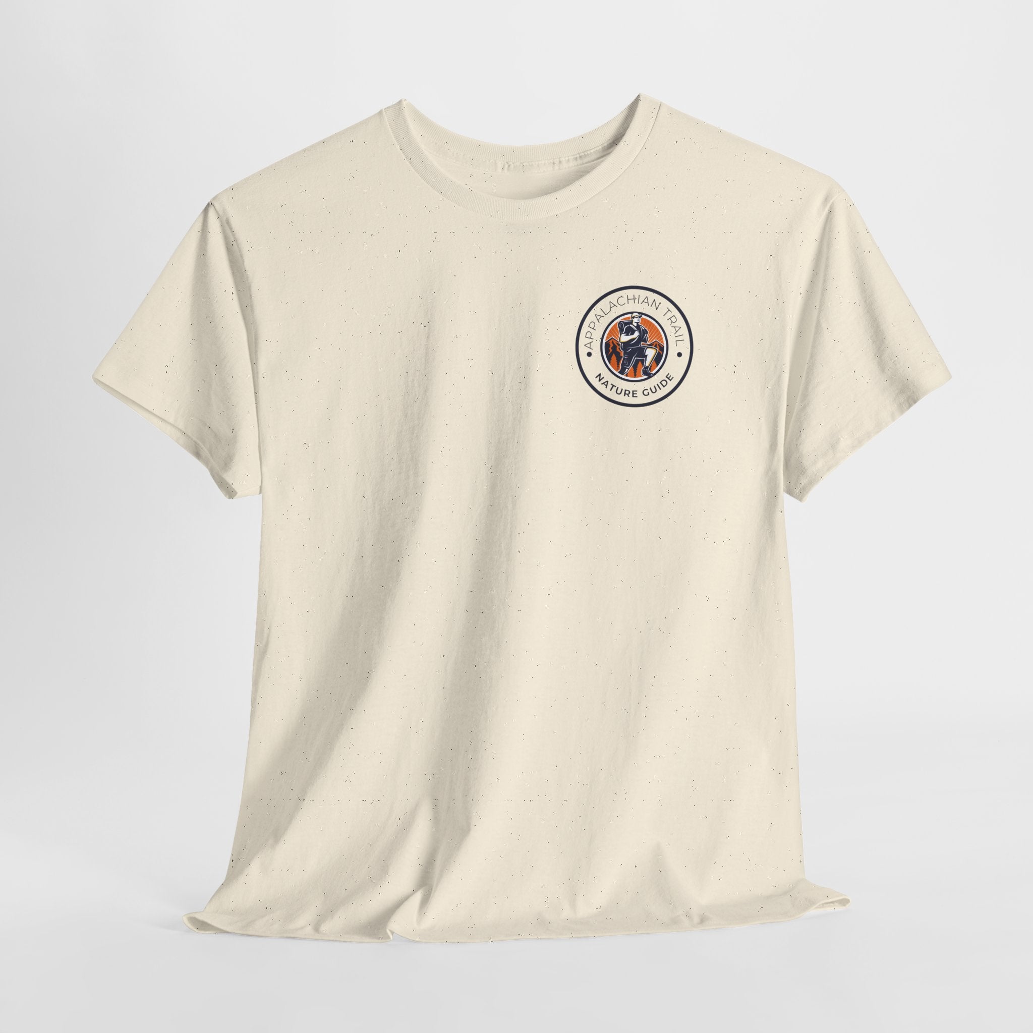 Authentic Appalachian Trail Guide Unisex Heavy Cotton Tee with Vintage Graphic | Casual Shirt for Every Day, Gift for Him, Birthday Tee, Summer Wear, Festival Outfit