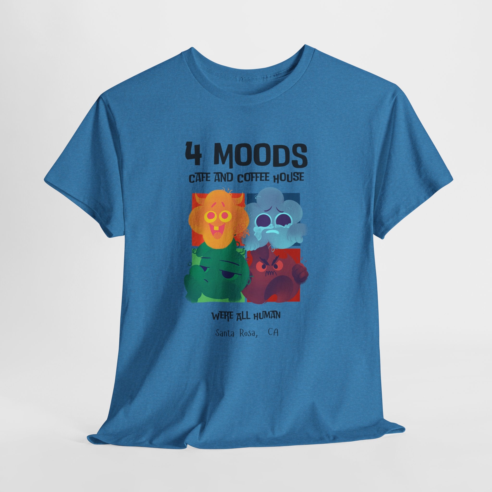 Coffee Lover T-Shirt - 4 Moods Cafe and Coffee House Santa Rosa, CA
