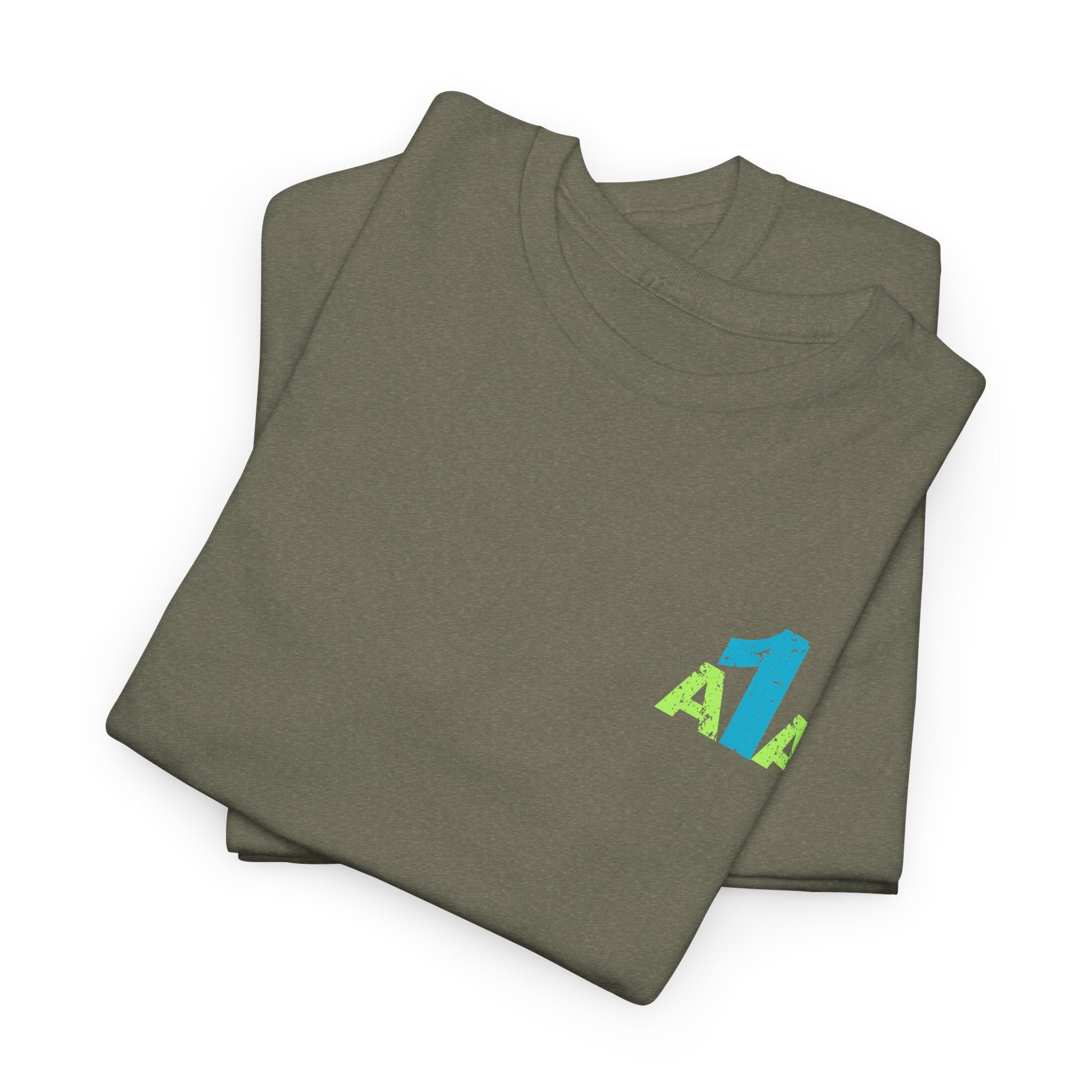 Classic Distressed A1A Logo Unisex Heavy Cotton Tee — Highway Tippin all the way to Key West on A1A