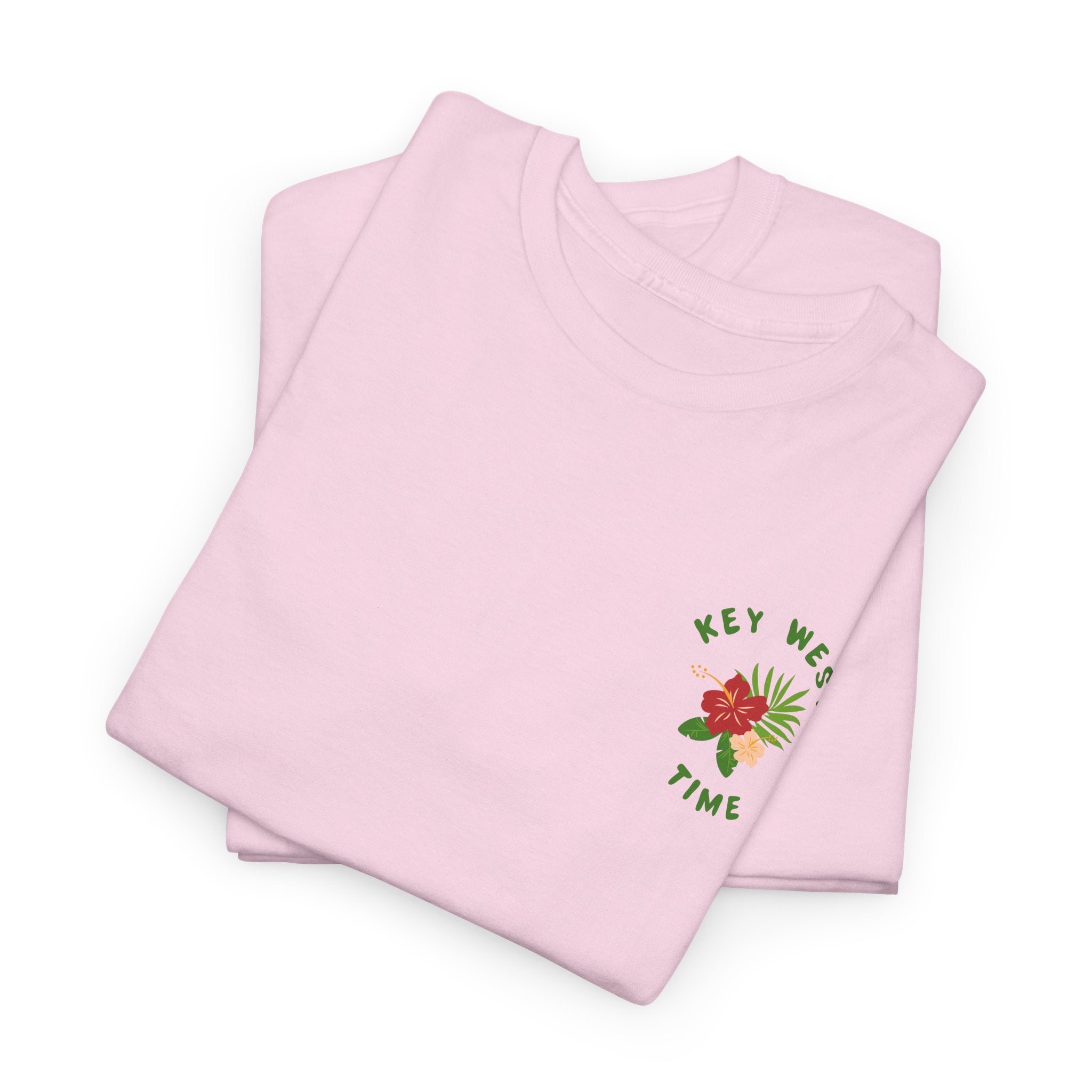 Classic Key West Time Comfortable Casual Heavy Unisex Tee Shirt