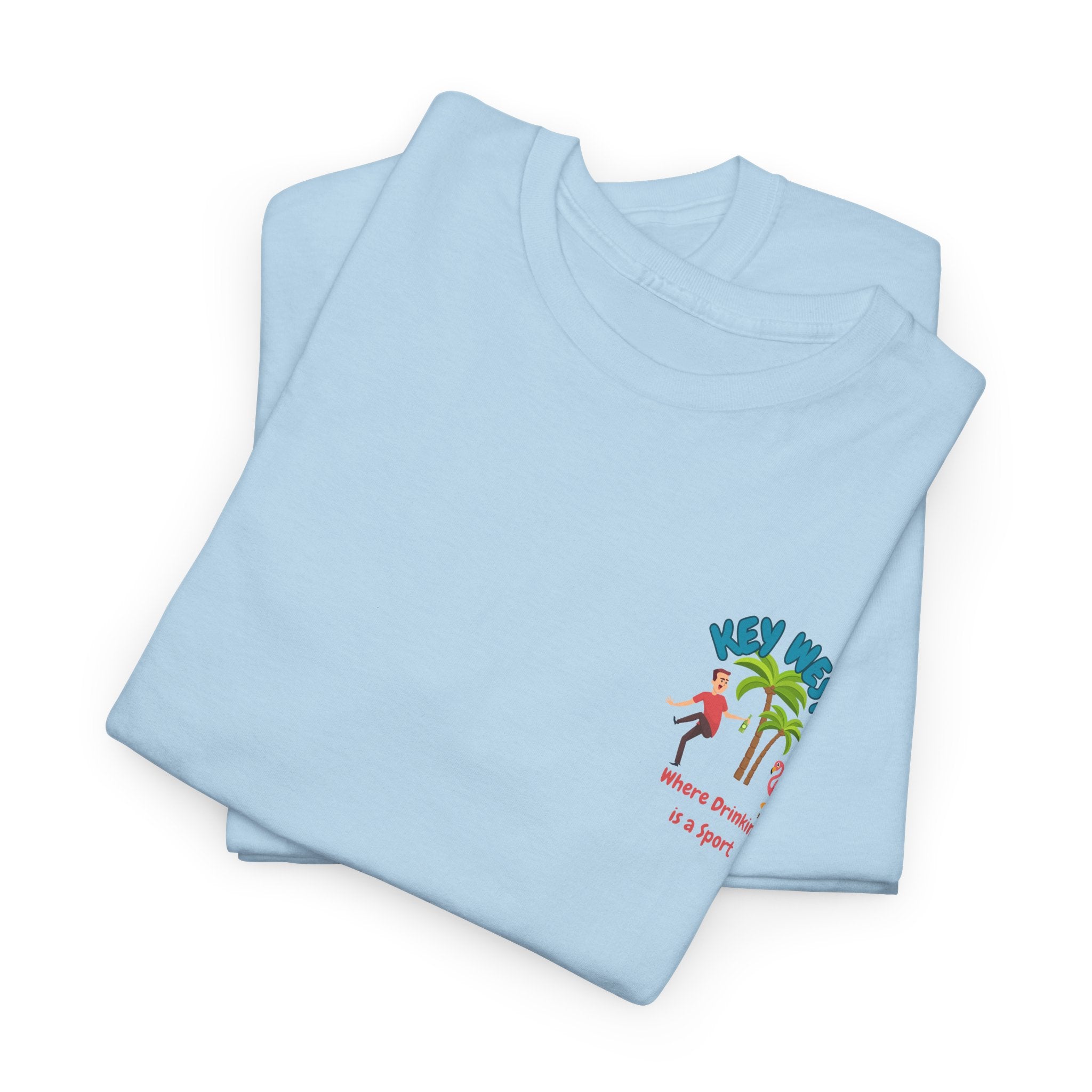 Funny Key West Drinking Unisex Tee, Casual Beachwear, Summer Outfits, Gift for Travelers, Everyday Comfort Tee