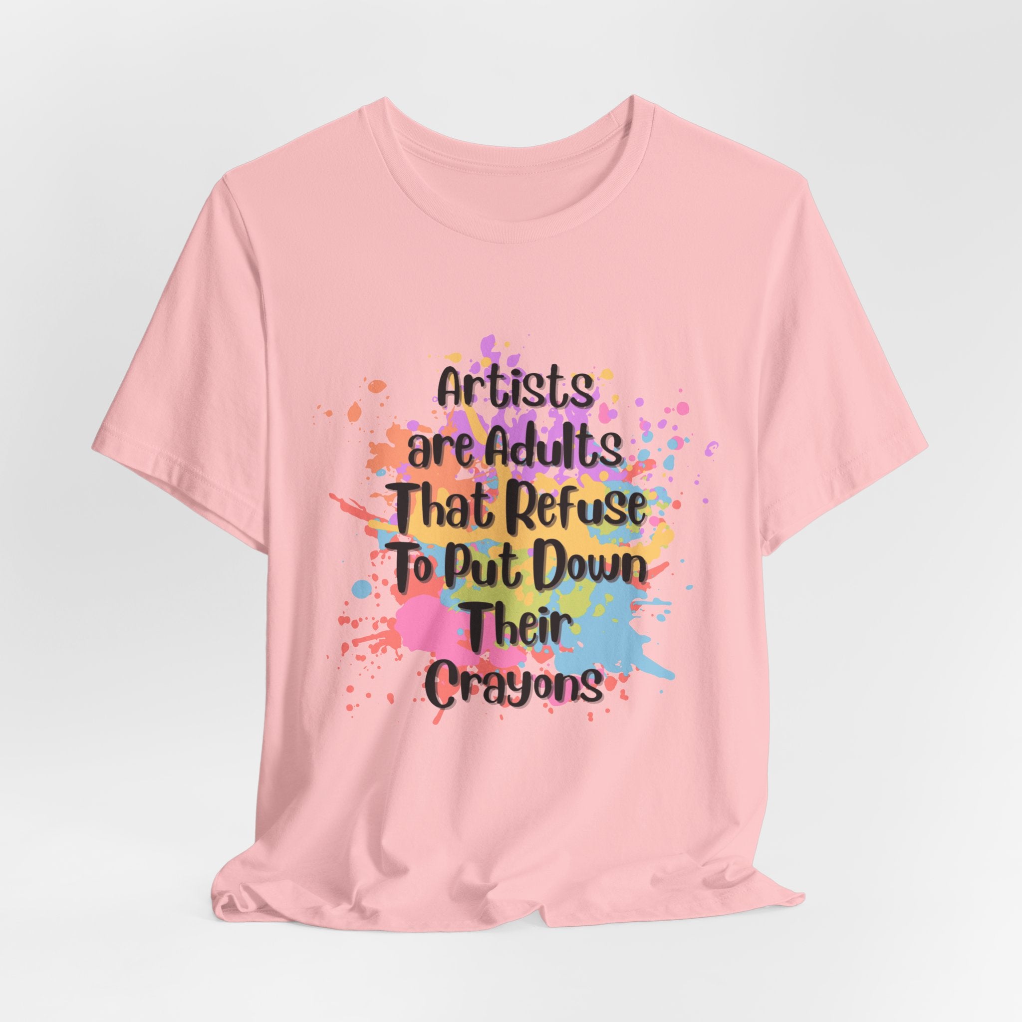 Fun Creative Artist Unisex Heavy Cotton Tee for Art Lovers, Gift for Artists, Quirky T-Shirt, Fun Casual Wear, Birthday Gift, Art Enthusiast Shirt