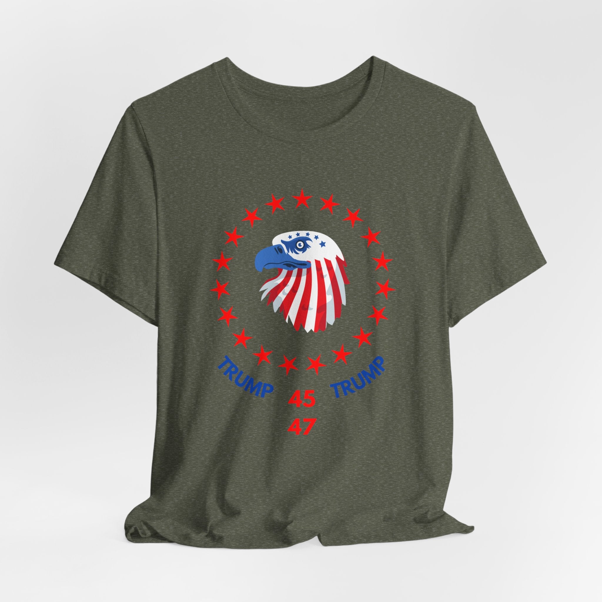 Trump 45 47 Unisex Tee, Patriotic Shirt, Election Apparel, Political Statement Tee, USA Pride Top, Gift for Supporters