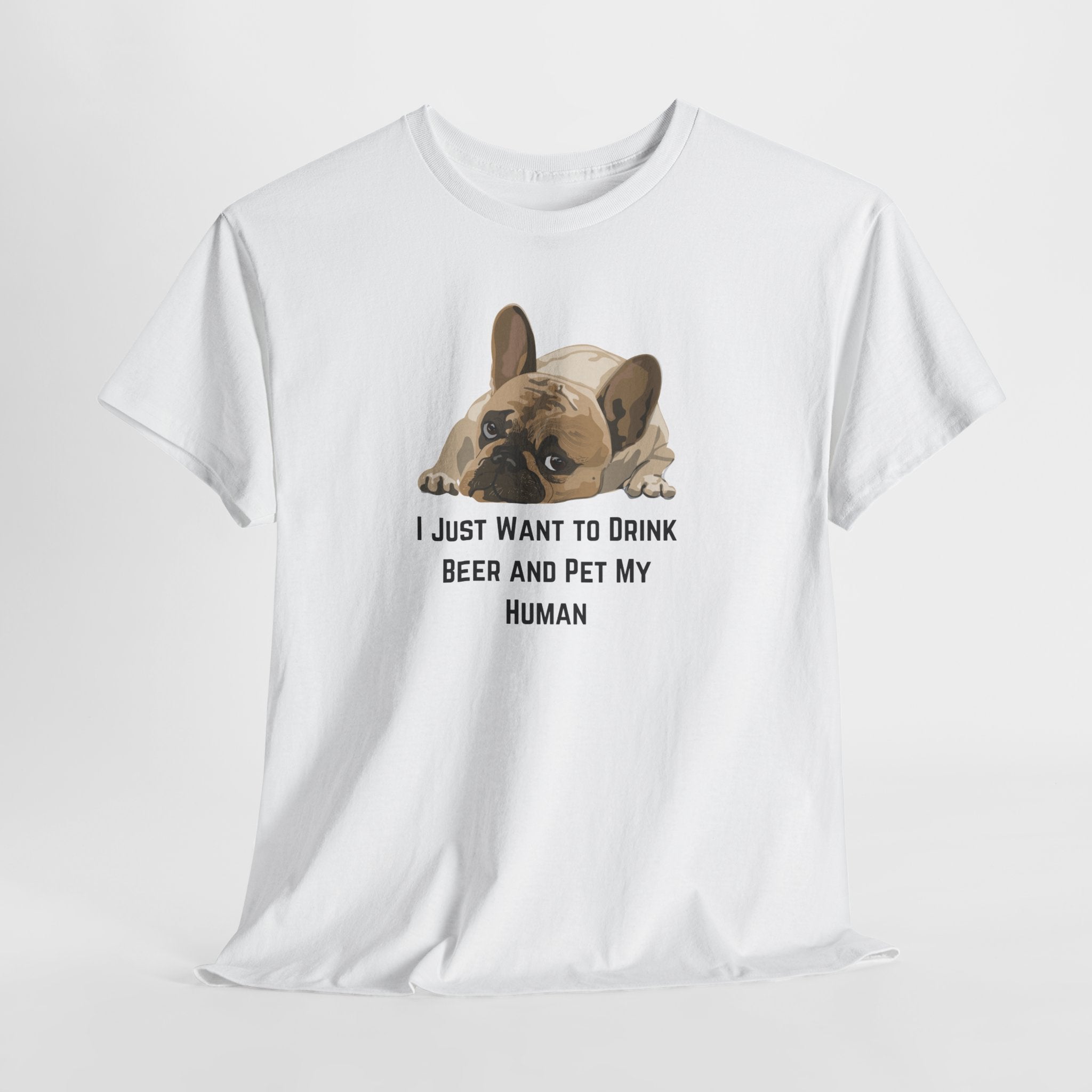 Funny Dog Lover Tee, Unisex Cotton T-Shirt, Pet Owner Gift, Dog Mom Shirt, Cute Animal Tee, Gift for Dog Lovers