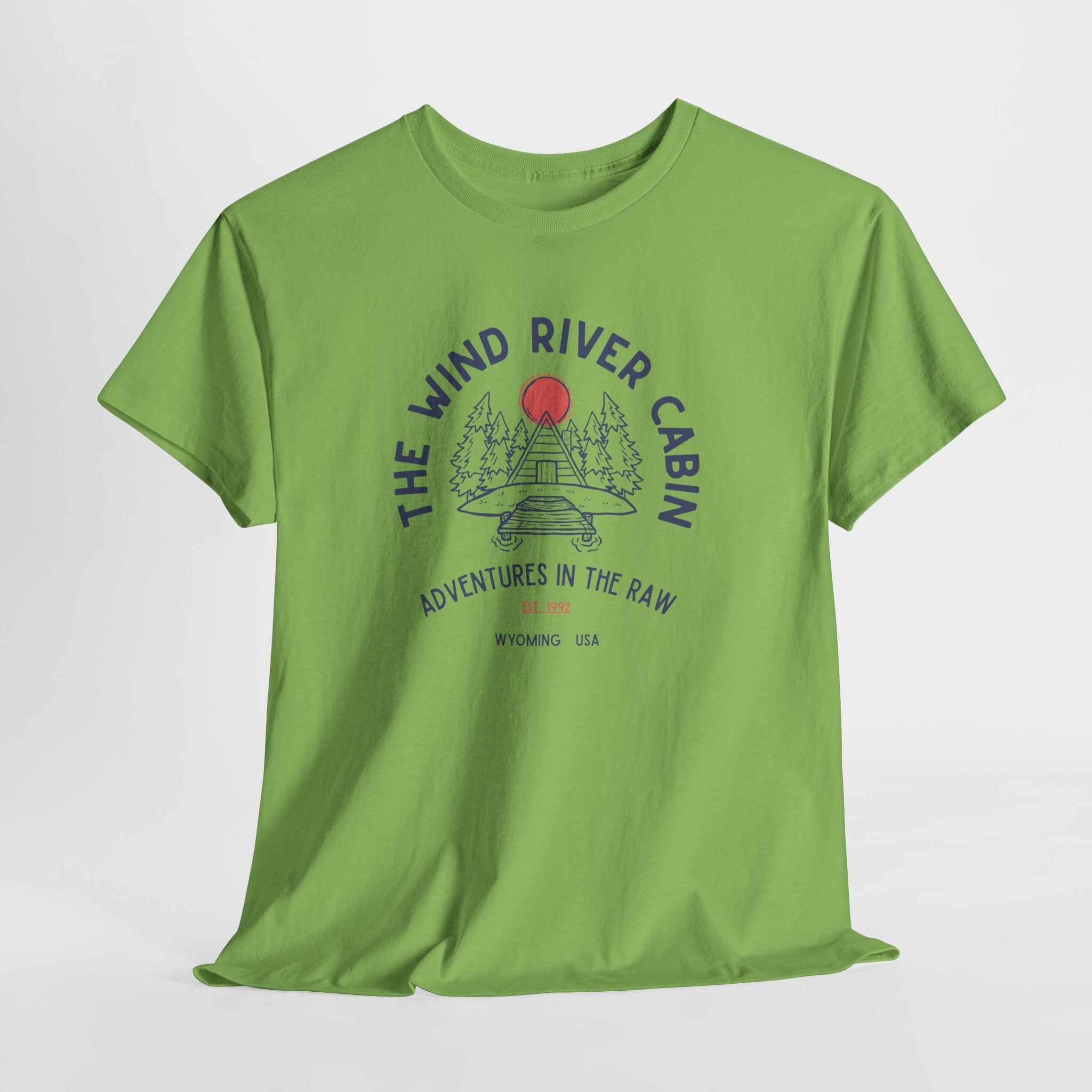 Wyoming Wind River Cabins "Clothing Optional" Resort  Unisex workout Tees