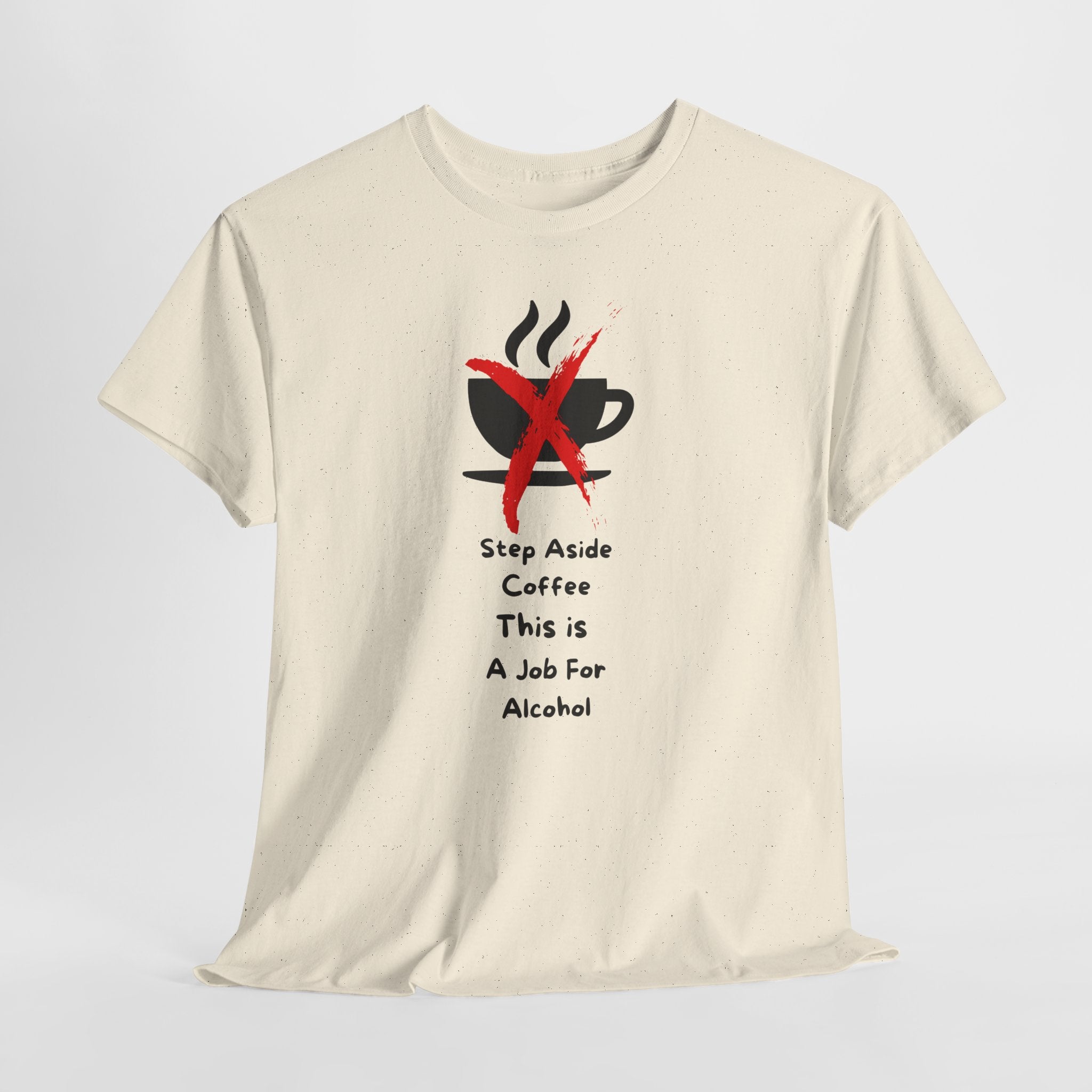 Funny Alcohol Needed Humor Tee | Unisex Heavy Cotton Shirt, Gift for Drink Lovers, Party Attire, Casual Wear, Birthday Present