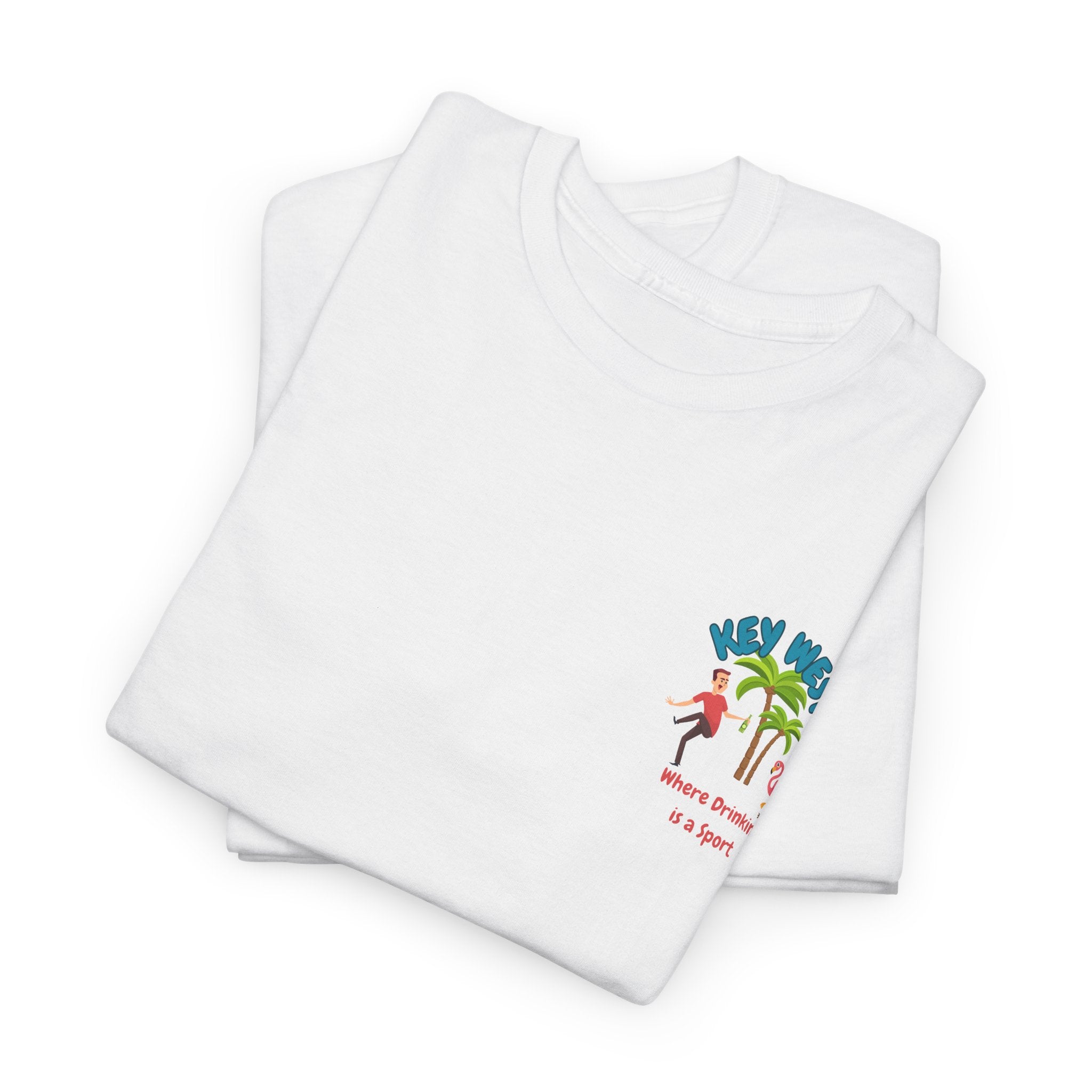 Funny Key West Drinking Unisex Tee, Casual Beachwear, Summer Outfits, Gift for Travelers, Everyday Comfort Tee