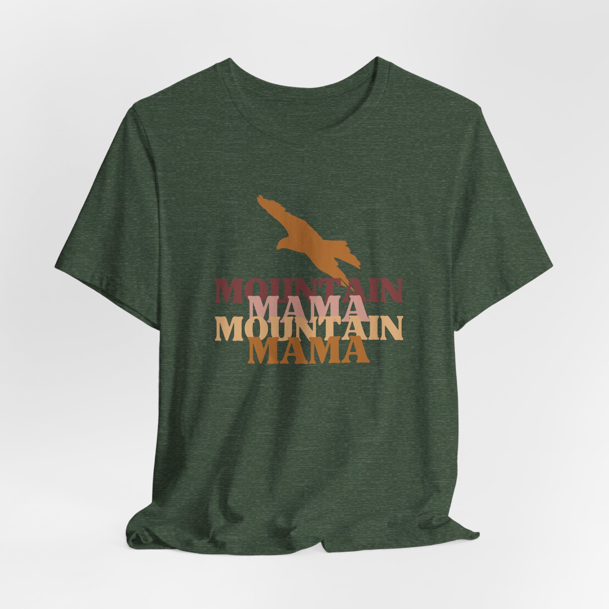 Country Roads Lead to You... The Original Mountain Mama  in this Unisex Heavy Cotton Tee Shirt