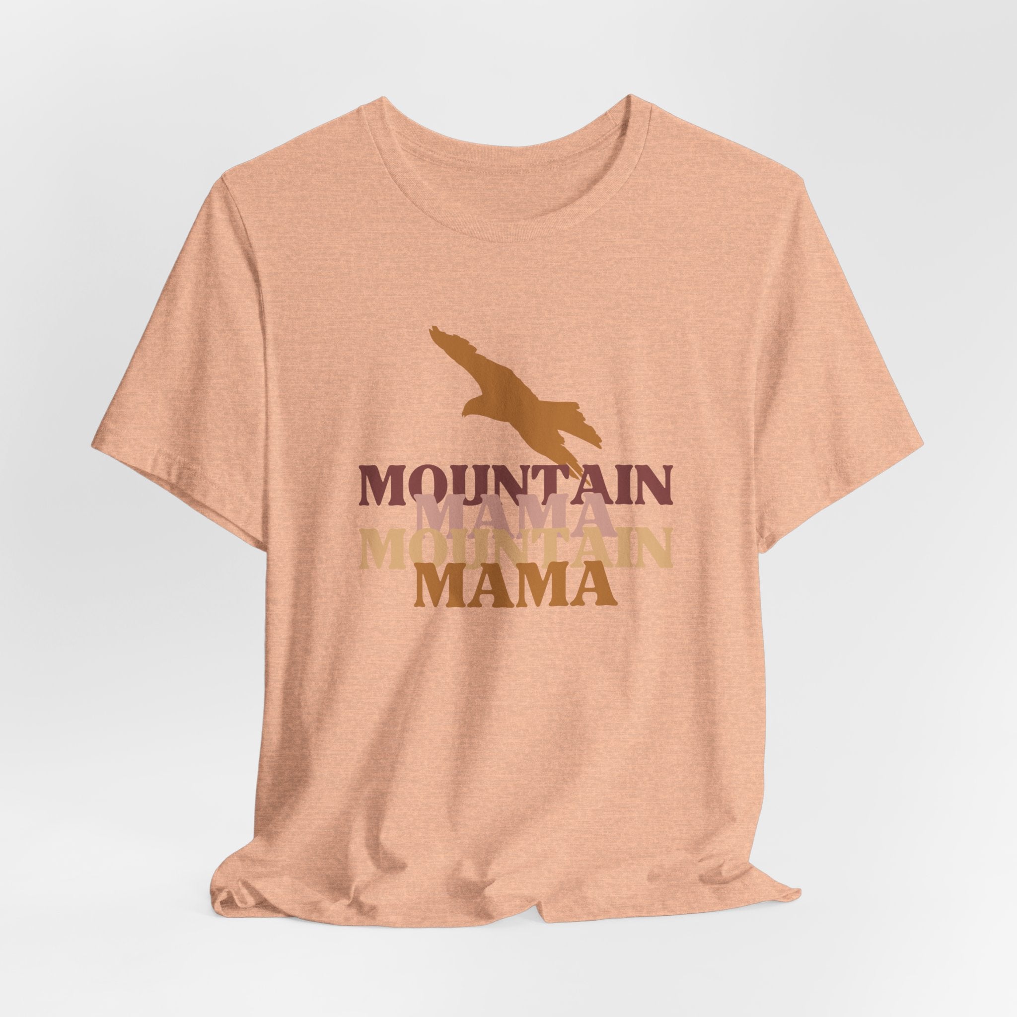 Country Roads Lead to You... The Original Mountain Mama  in this Unisex Heavy Cotton Tee Shirt